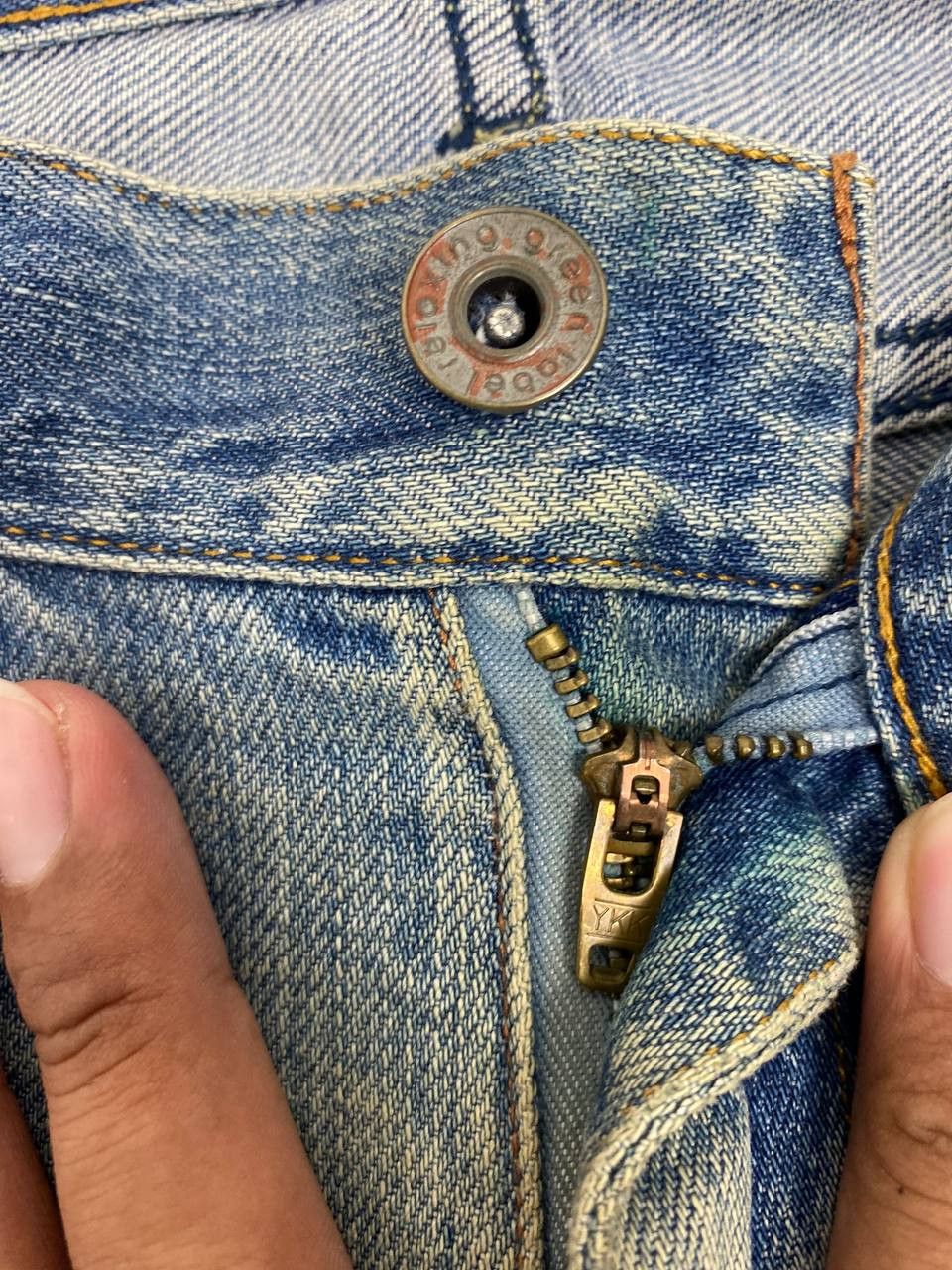 United Arrows vintage united arrows green label relaxing distressed denim Size US 32 / EU 48 - 13 Thumbnail
