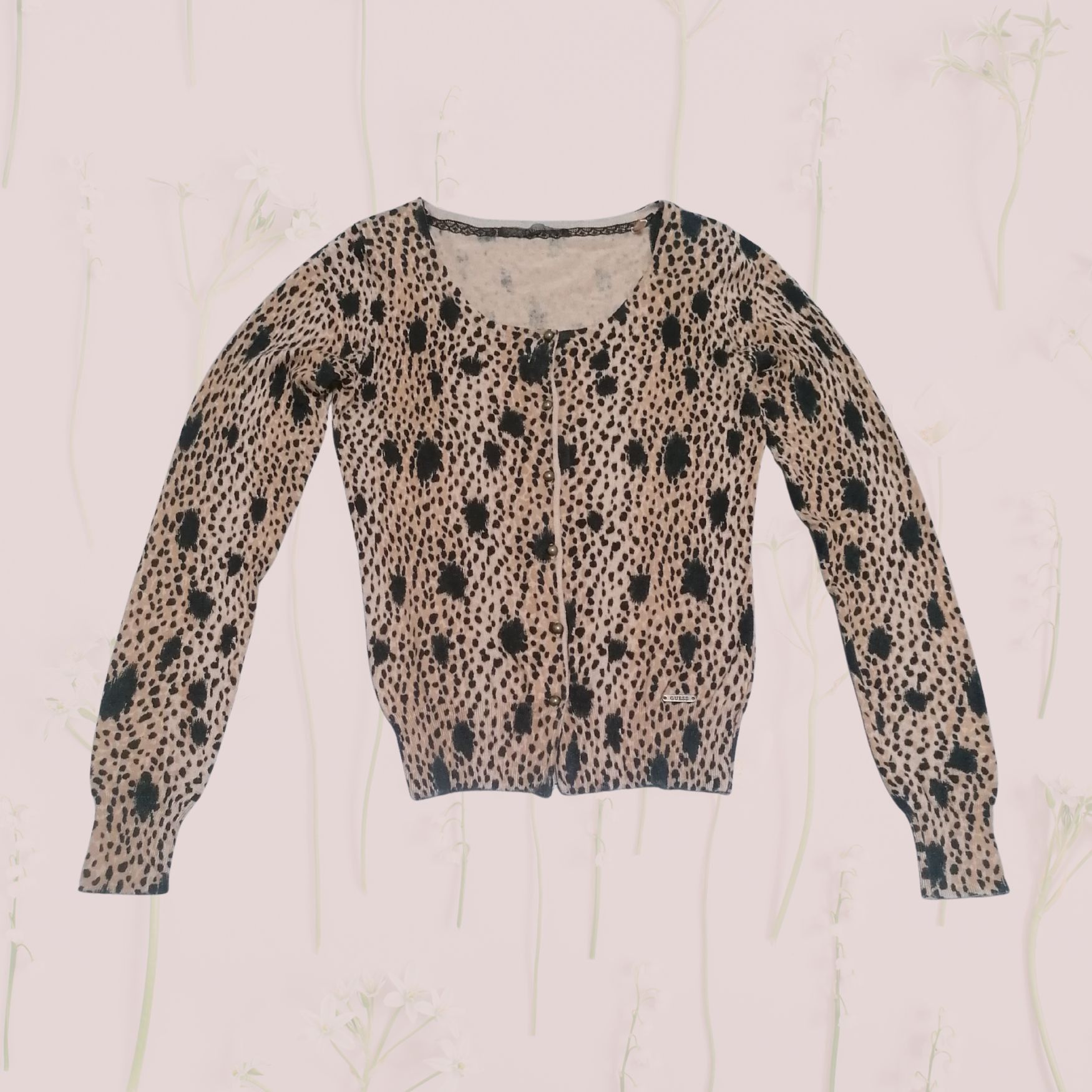 Guess Guess cardigan with animal print Size S / US 4 / IT 40 - 1 Thumbnail