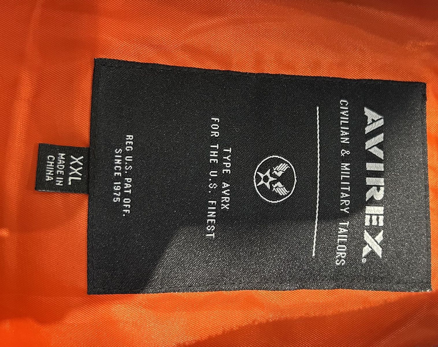 Avirex Avirex MA-1 Bomber Jacket Size US XXL / EU 58 / 5 - 5 Thumbnail