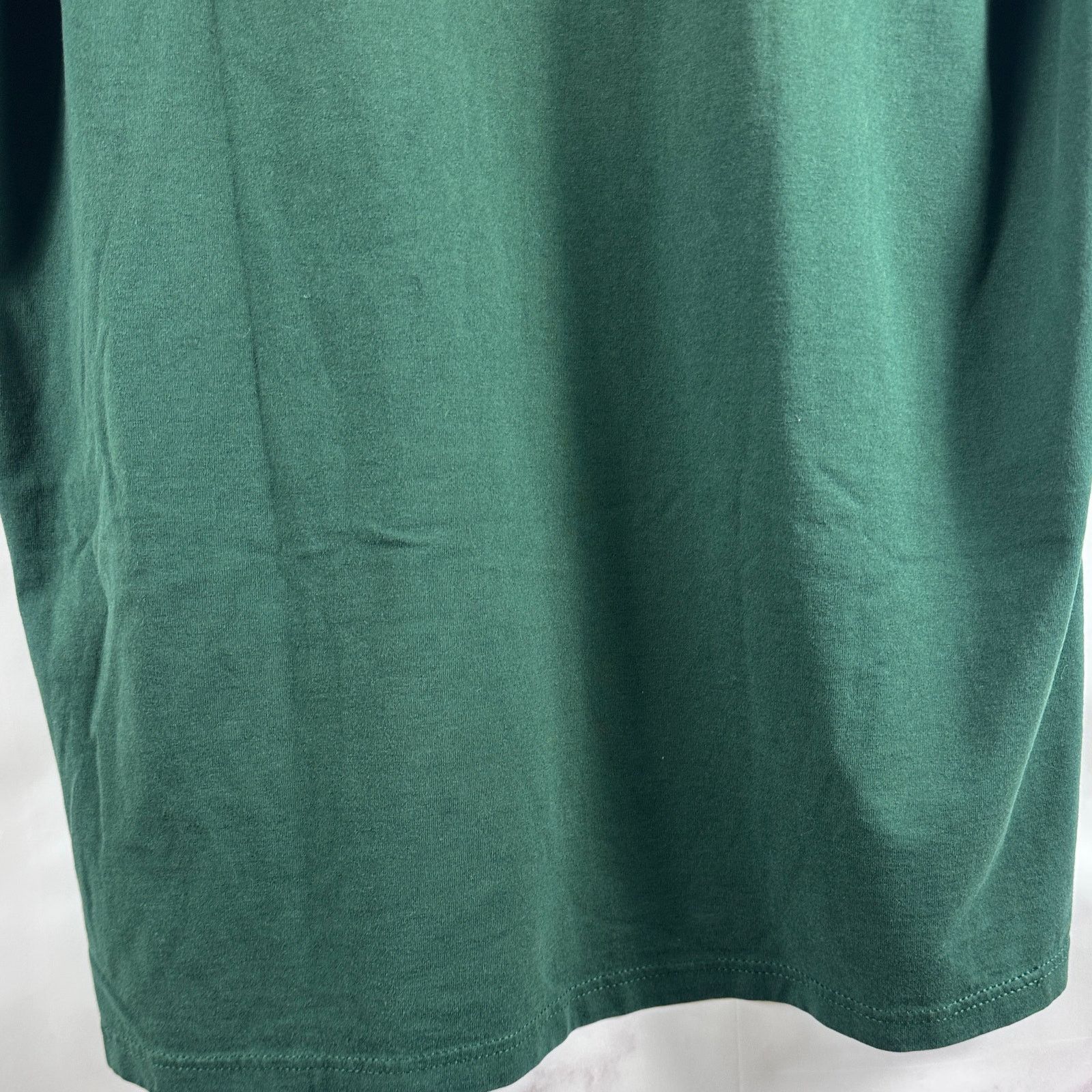 Jerzees Vintage 90s Forest Green Blank Tee Size US XL / EU 56 / 4 - 9 Thumbnail