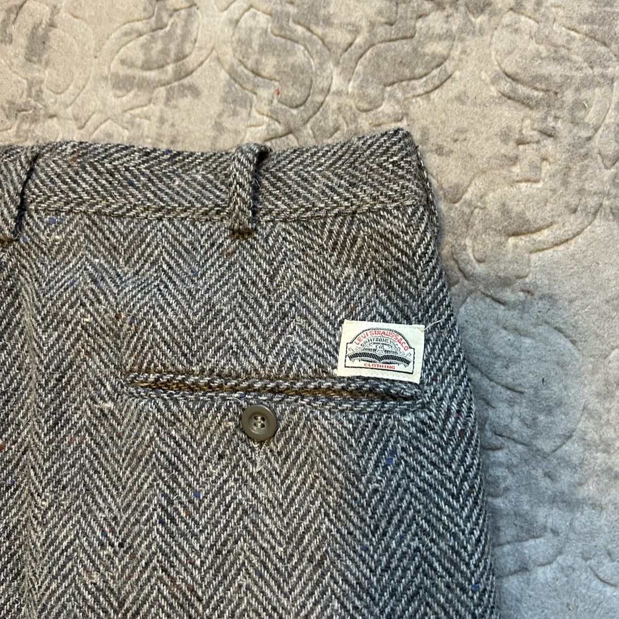 Levi's × Vintage 80s Vintage Levi's wool high waisted pants Size US 31 - 5 Thumbnail