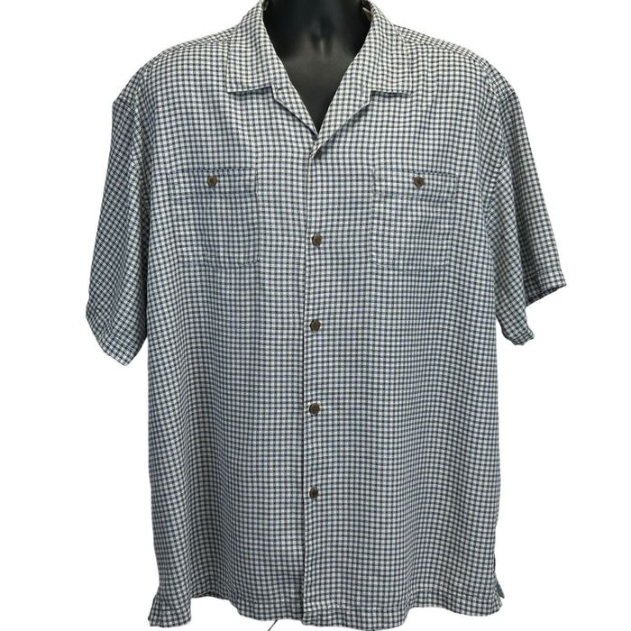 Tommy Bahama Bali Border Camp Shirt - Shadow main image 0