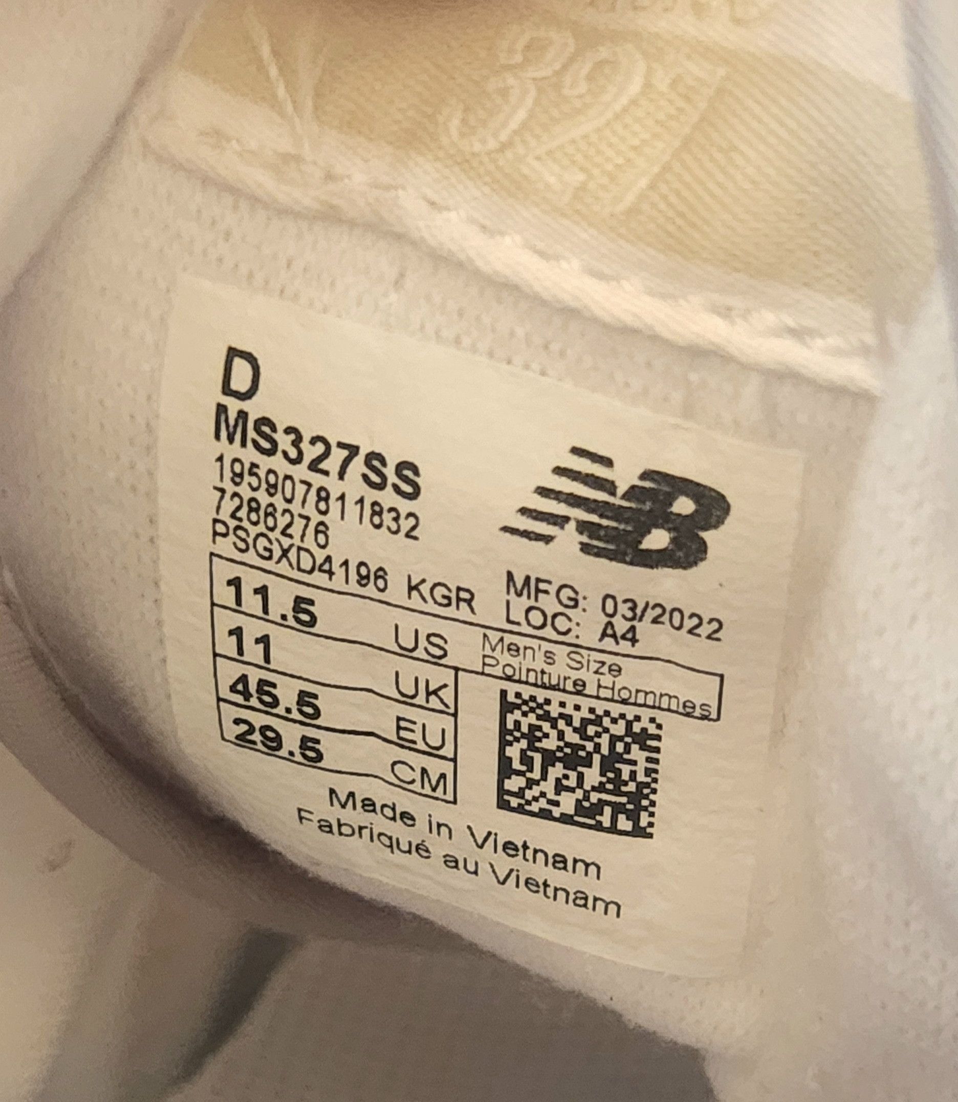 New Balance New Balance MS327SS Rain Cloud 100% Authentic Size 11.5 Size US 11.5 / EU 44-45 - 10 Thumbnail