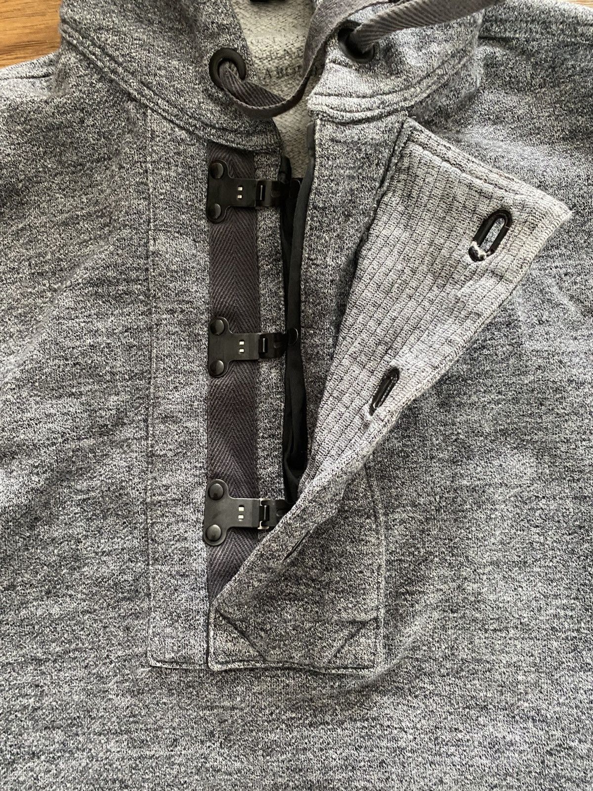 Nigel Cabourn Nigel Cabourn Fireman Clasp Hoodie Size US M / EU 48-50 / 2 - 3 Thumbnail
