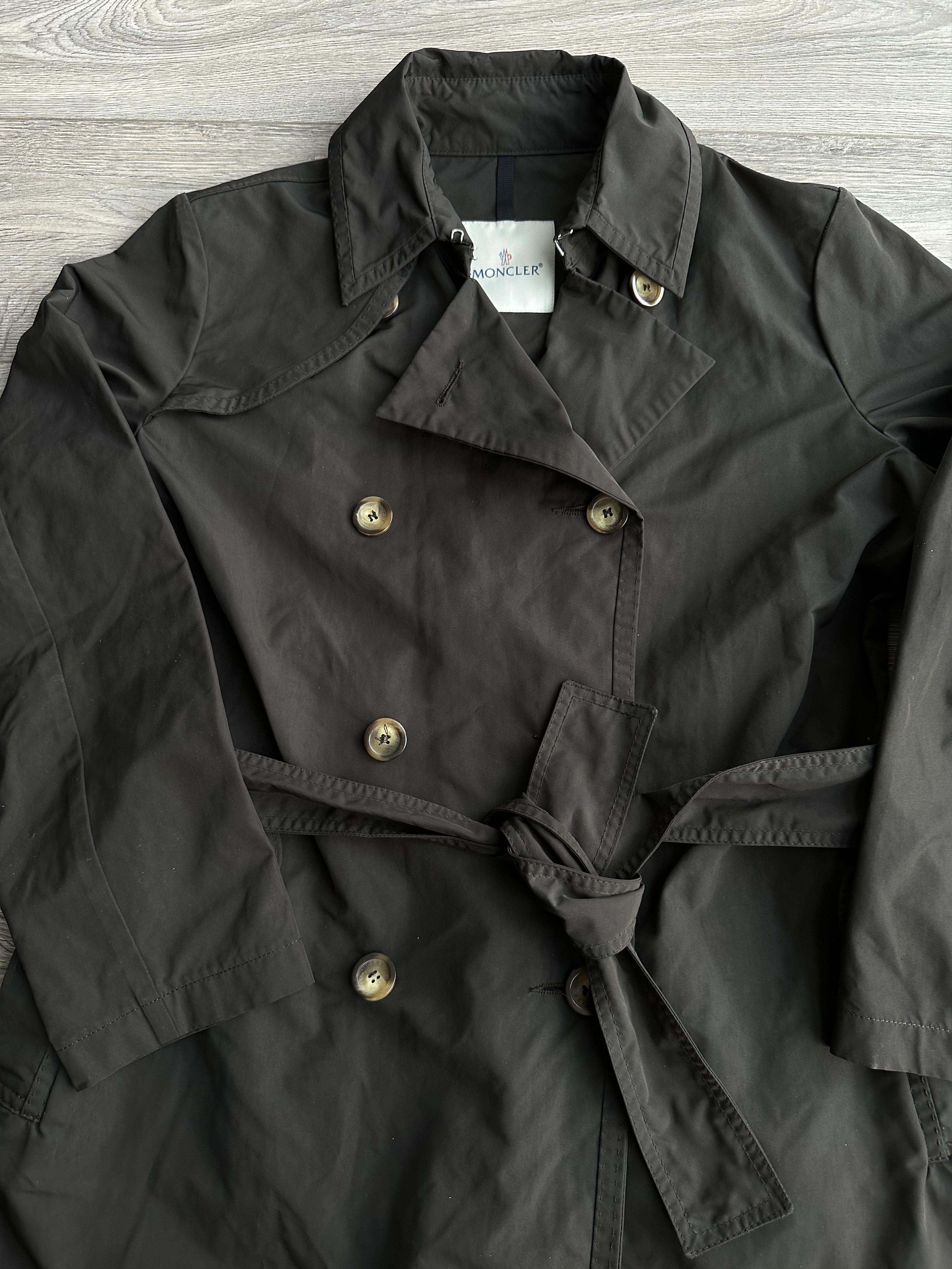 Moncler Moncler Trench Coat Size L / US 10 / IT 46 - 4 Thumbnail