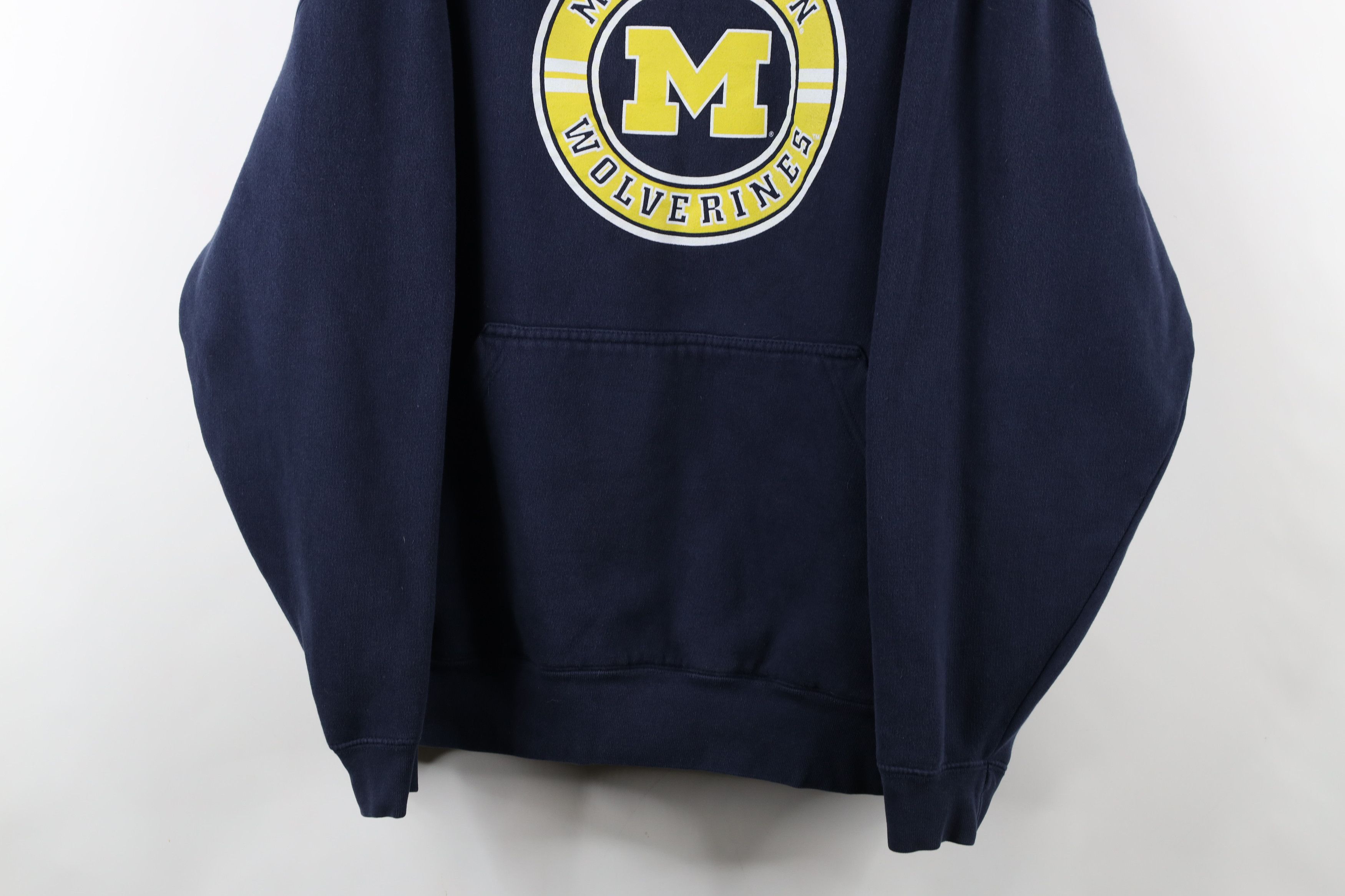 Vintage Vintage 90s Heavyweight University of Michigan Sweatshirt Size US XXL / EU 58 / 5 - 3 Thumbnail