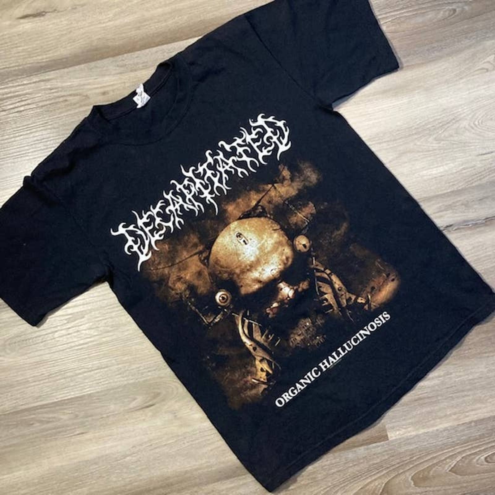Band Tees 2007 Decapitated Organic Hallucinosis Tour Tshirt Medium Size US M / EU 48-50 / 2 - 2 Thumbnail