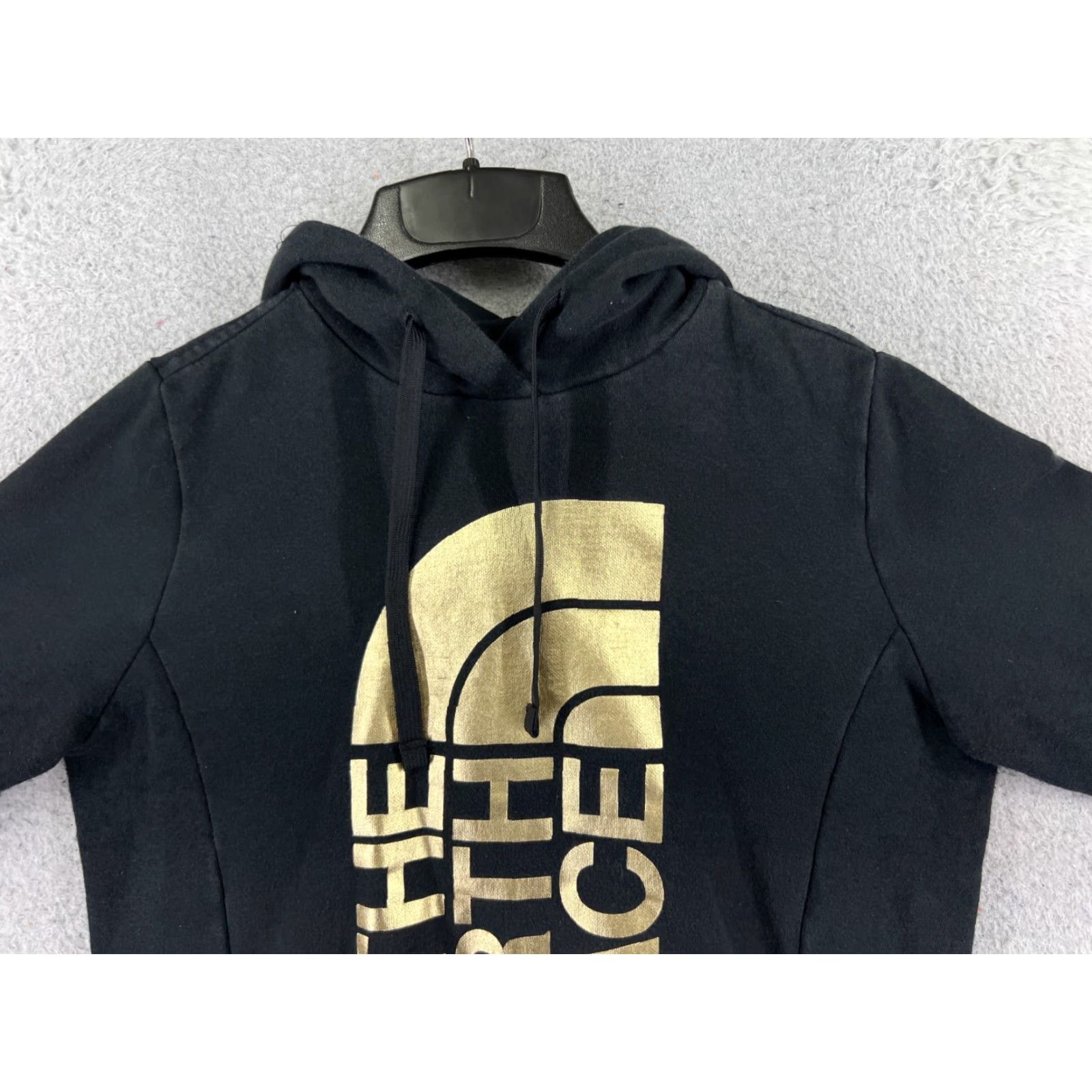 The North Face The North Face Hoodie Womens Small Black Logo Pullover Pocket Size S / US 4 / IT 40 - 4 Thumbnail