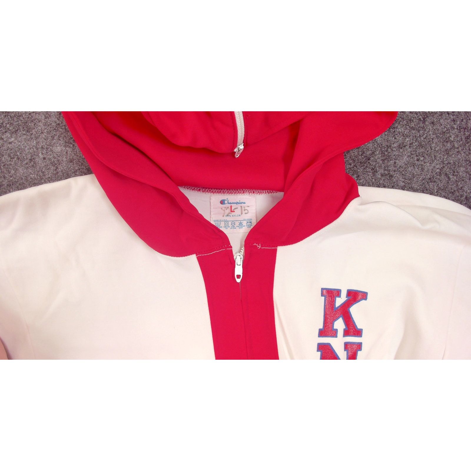 Champion Vintage 80s Champion Split Hood Nylon Jacket Knights Boxy L Size US L / EU 52-54 / 3 - 9 Thumbnail