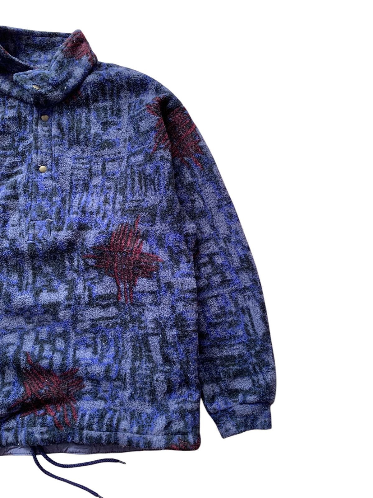 Patagonia 🔥VTG EIDER PAWNIE FRANCE ABTRACTS FLEECE SNAP T Size US XS / EU 42 / 0 - 3 Thumbnail