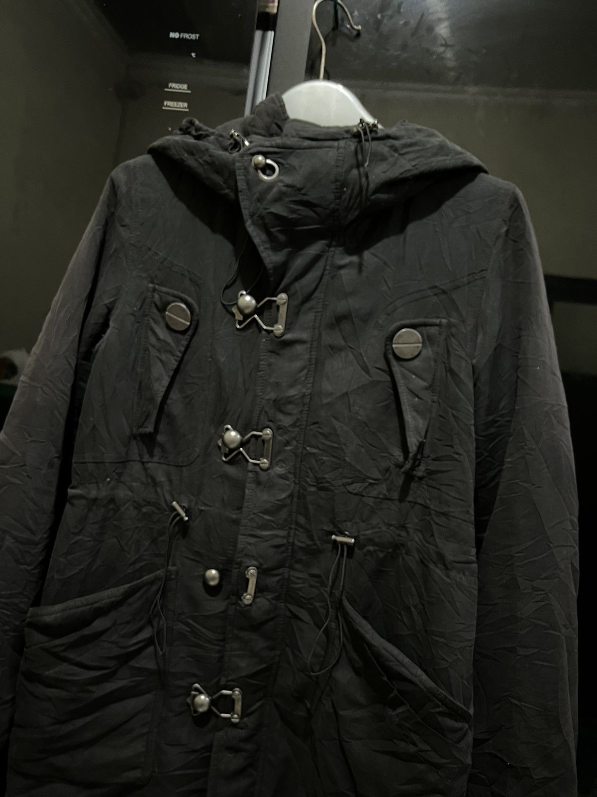 SLY SLY Clasp Distressed Bono Military Parka Vkei Grunge Gothic Size US S / EU 44-46 / 1 - 1 Thumbnail