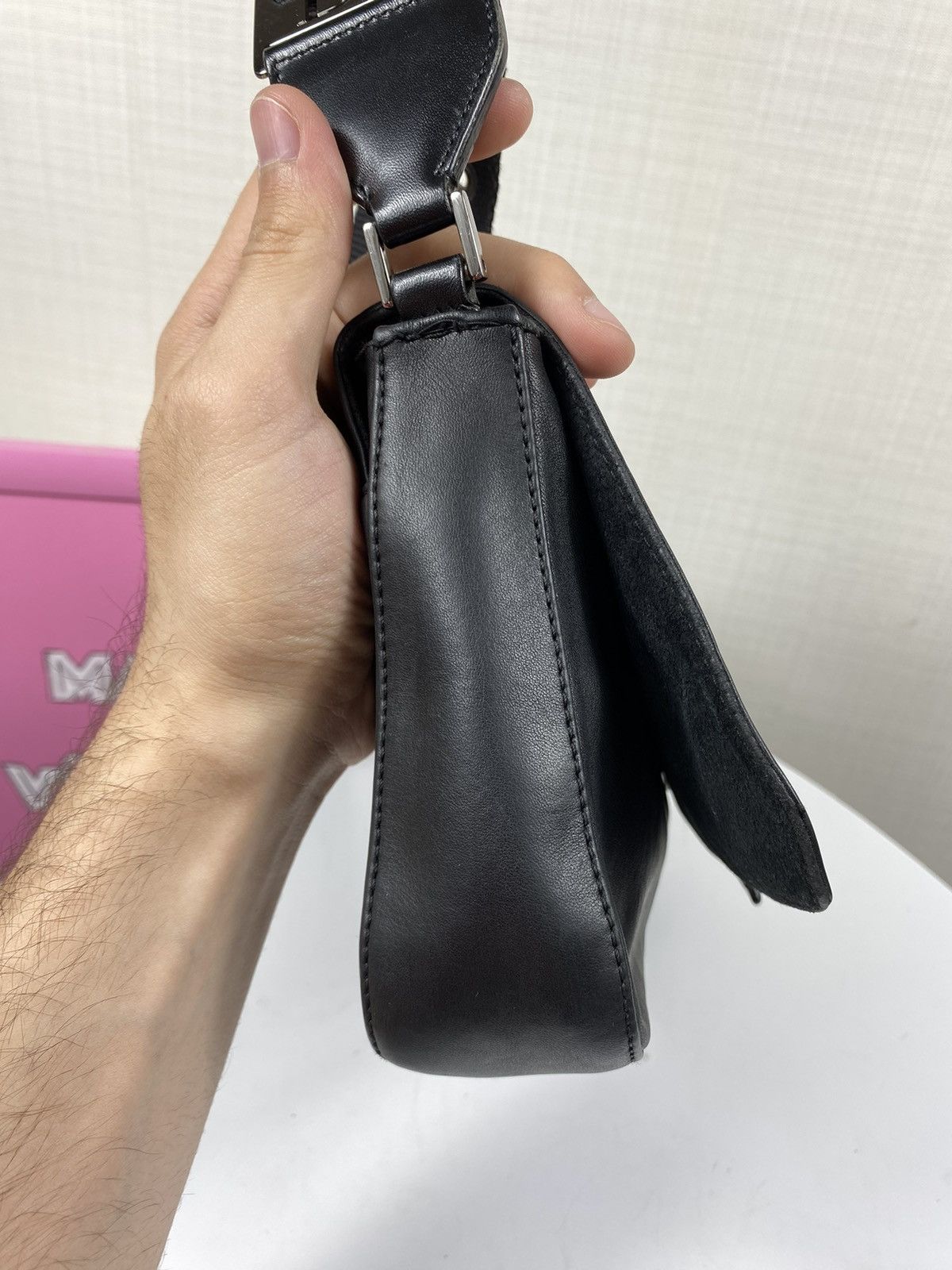 Dior × Vintage Christian Dior Black Street Chic Size ONE SIZE - 8 Thumbnail