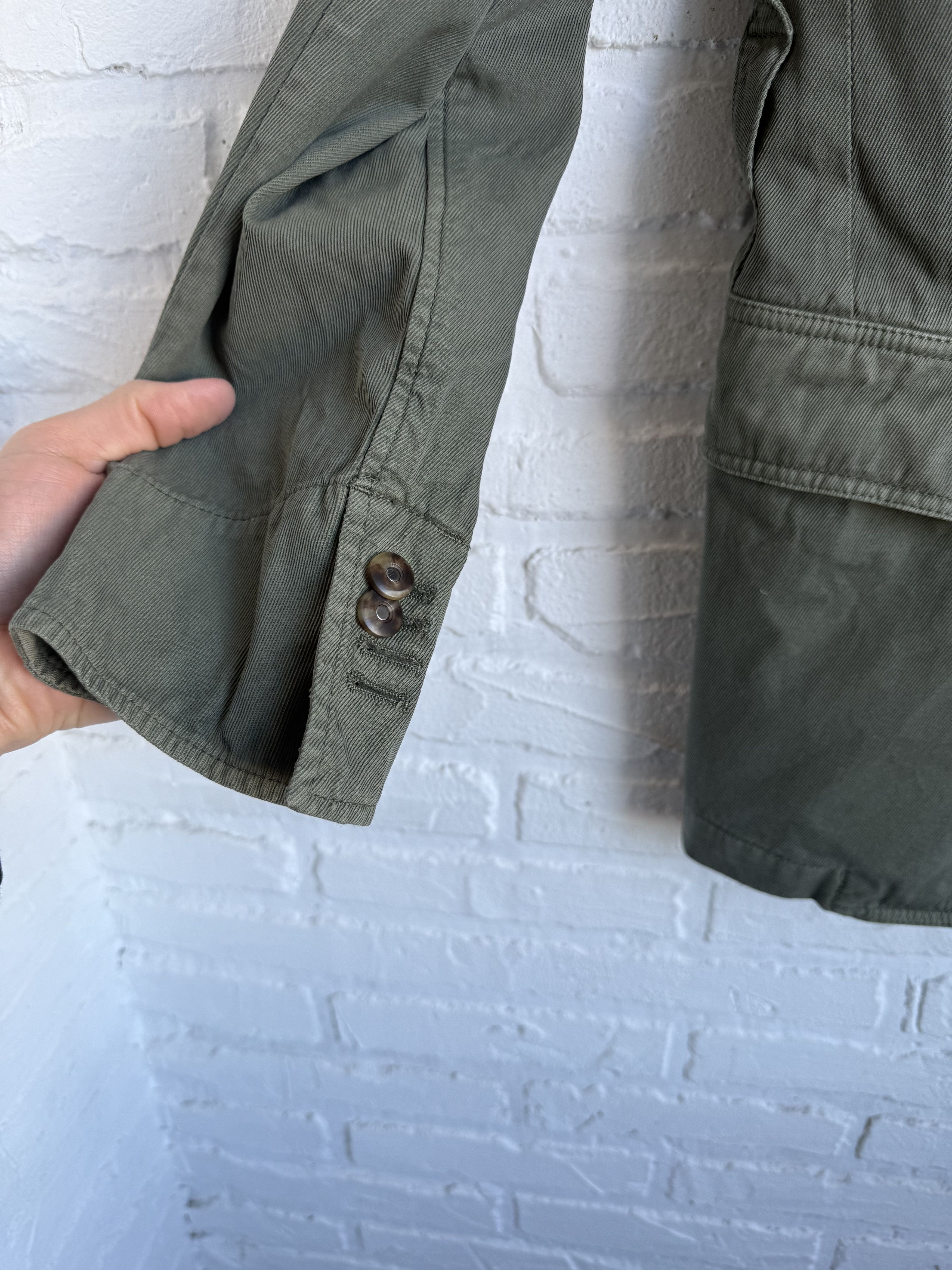 Other MONTEDORO Italian military cotton blazer Size US M / EU 48-50 / 2 - 5 Thumbnail