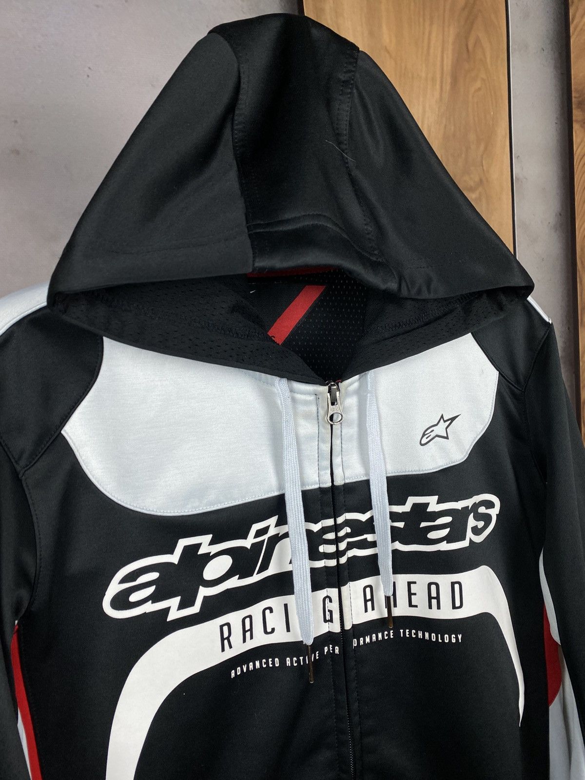 Alpinestars ⛰️Vintage Hoodie Zip-Up Alpinestars Racing Ahead Tee⛰️ Size US S / EU 44-46 / 1 - 2 Thumbnail