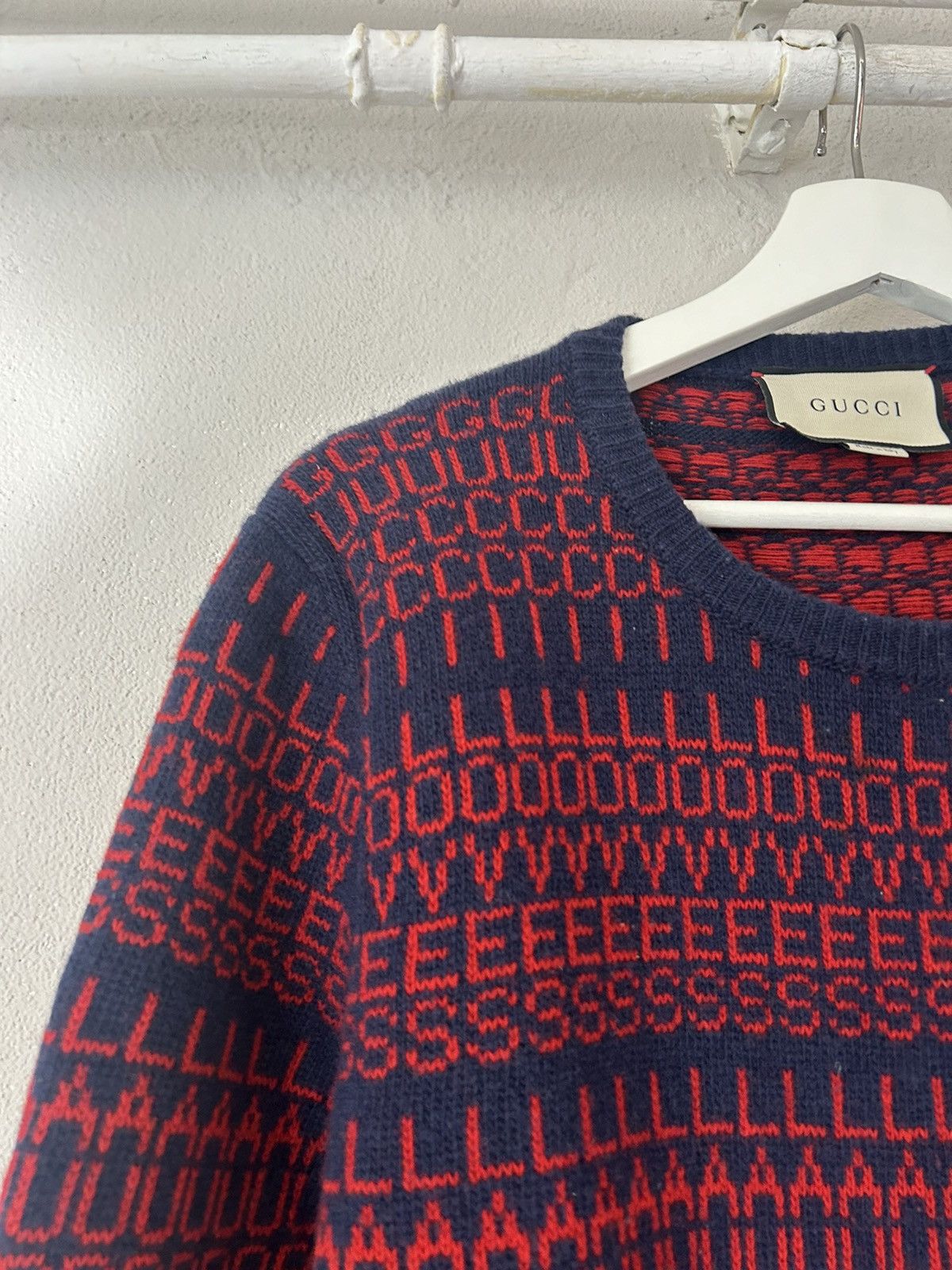 Gucci 'Gucci Loves Laura' Sweater Size US L / EU 52-54 / 3 - 5 Thumbnail