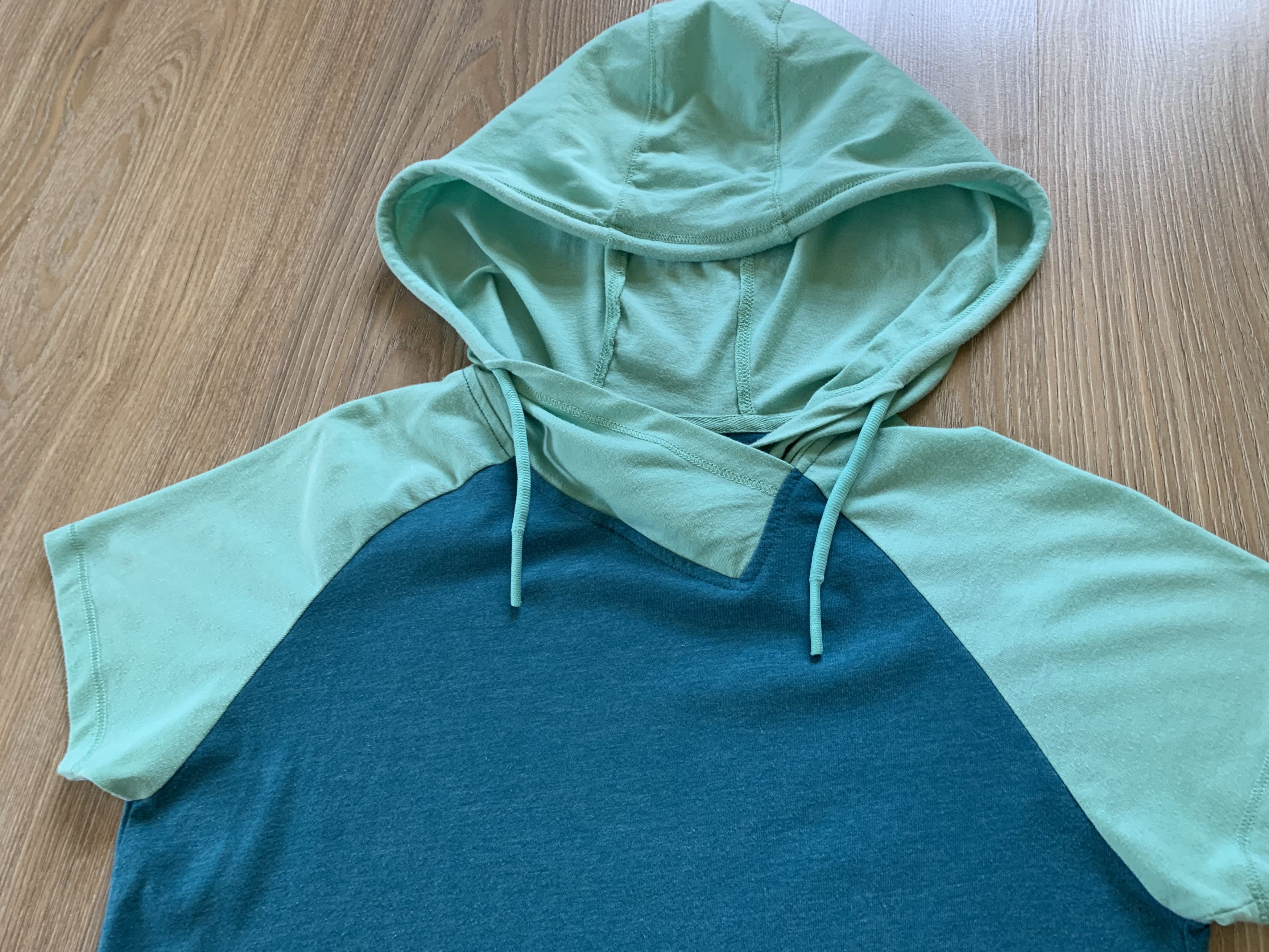 Other Womens Millet Teal Short Sleeve Hoodie Size S / US 4 / IT 40 - 5 Thumbnail