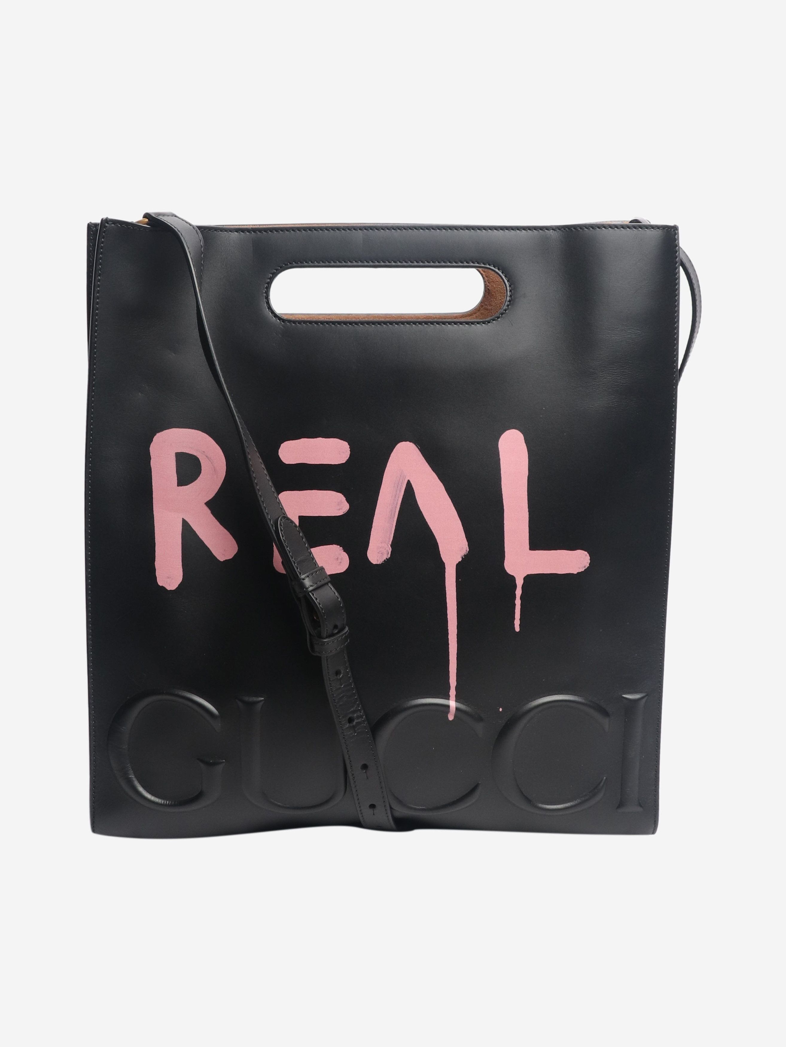Gucci Black REAL tote bag Size ONE SIZE - 1 Thumbnail
