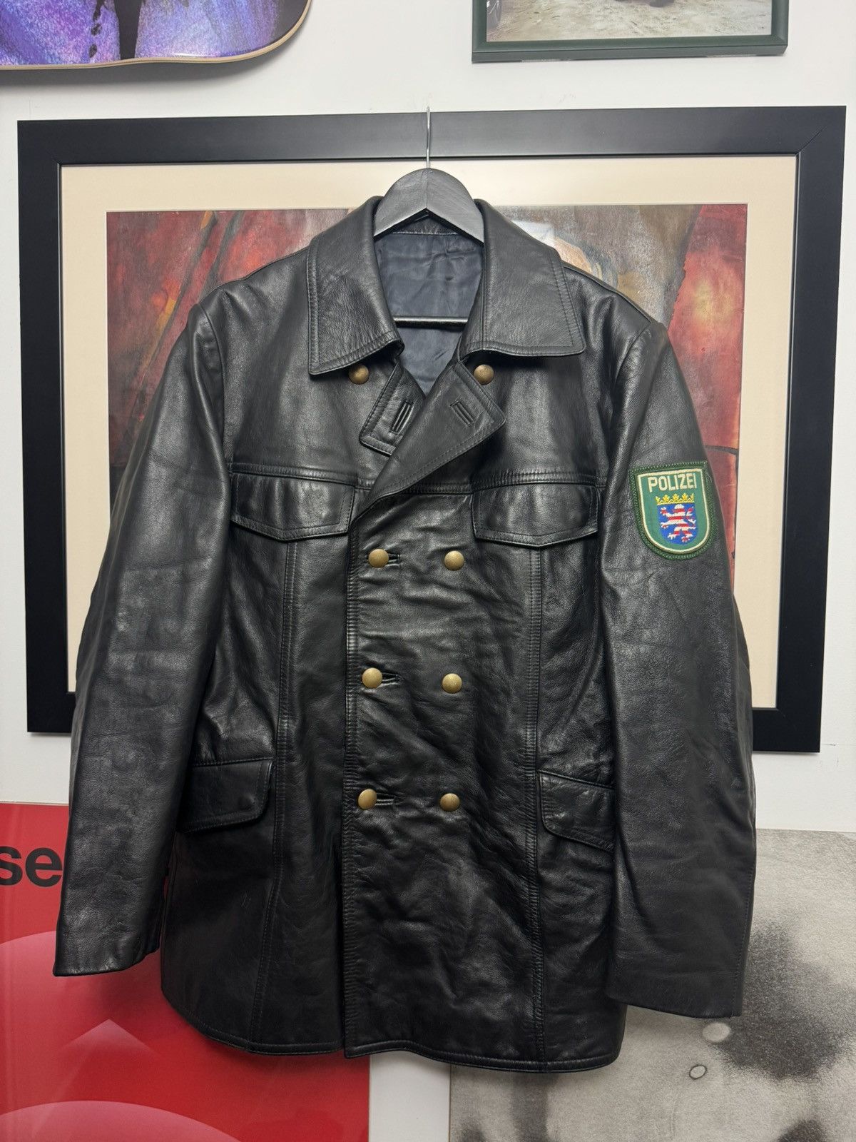Vintage Polizei 80s German Police motorcycle Jacket | Grailed