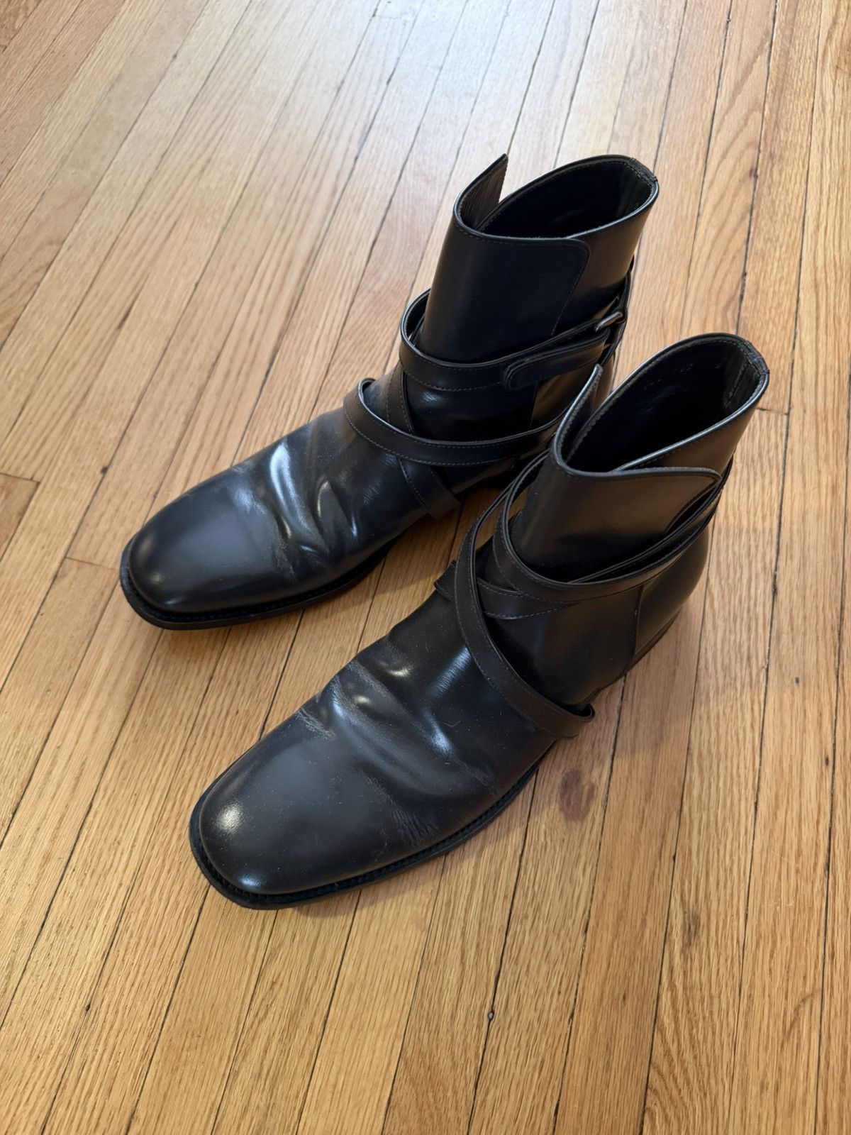 Jil Sander Jil Sander Dark Gray Wrapped Boots Size US 10 / EU 43 - 2 Thumbnail