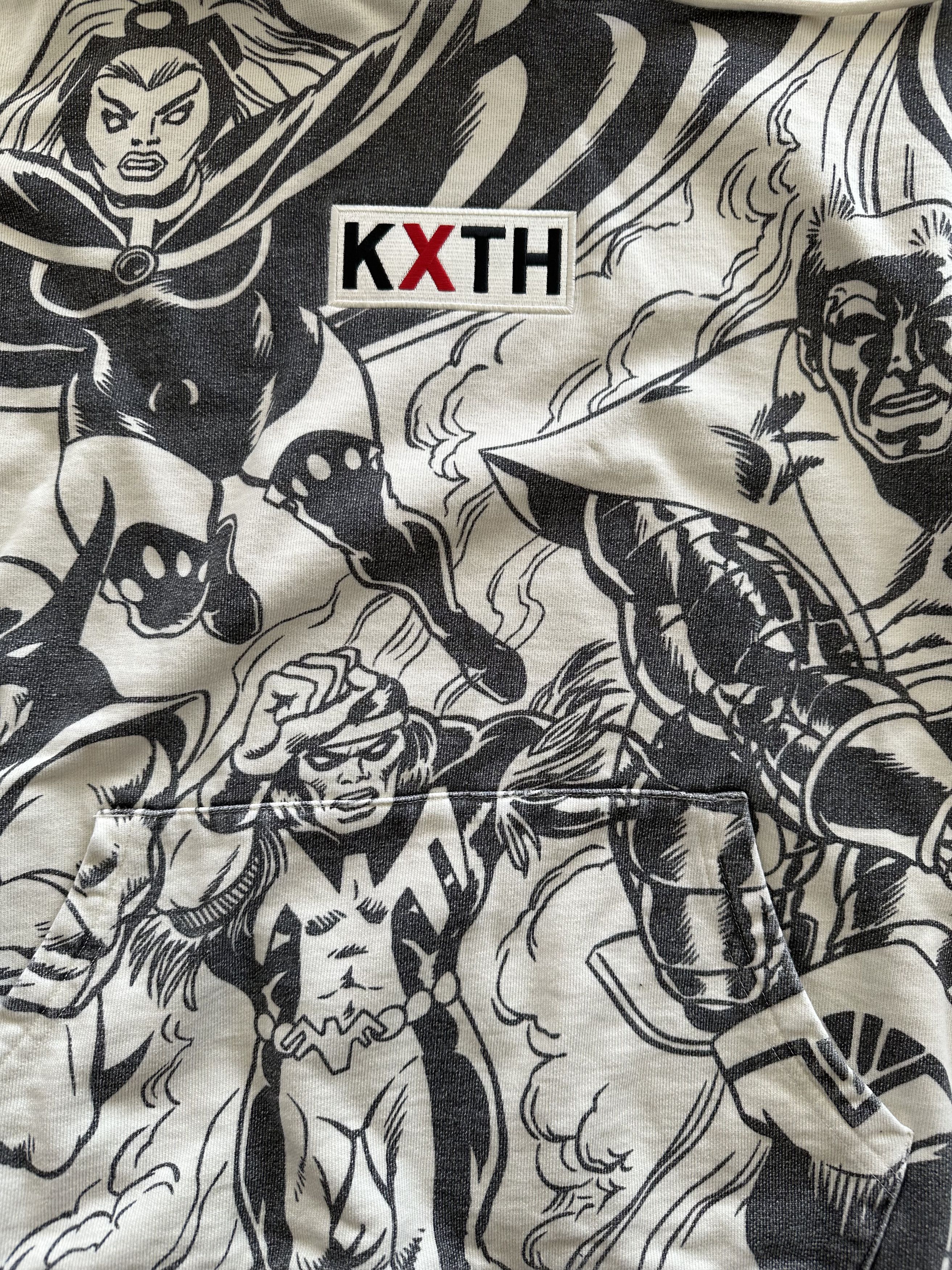 Kith x Marvel X-Men Assemble Vintage Hoodie