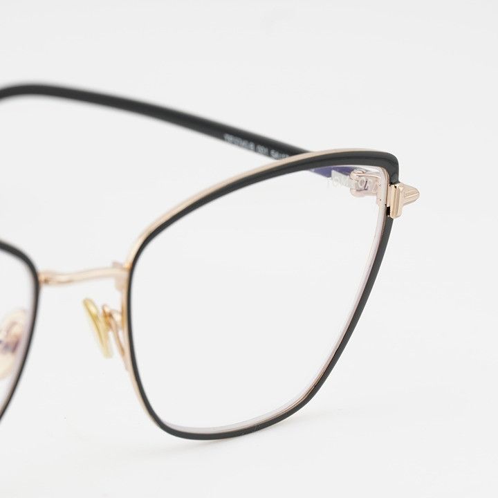Tom Ford Tom Ford FT5740-B 001 Eyeglasses Black / Gold /Black 54mm Ca Size ONE SIZE - 3 Thumbnail