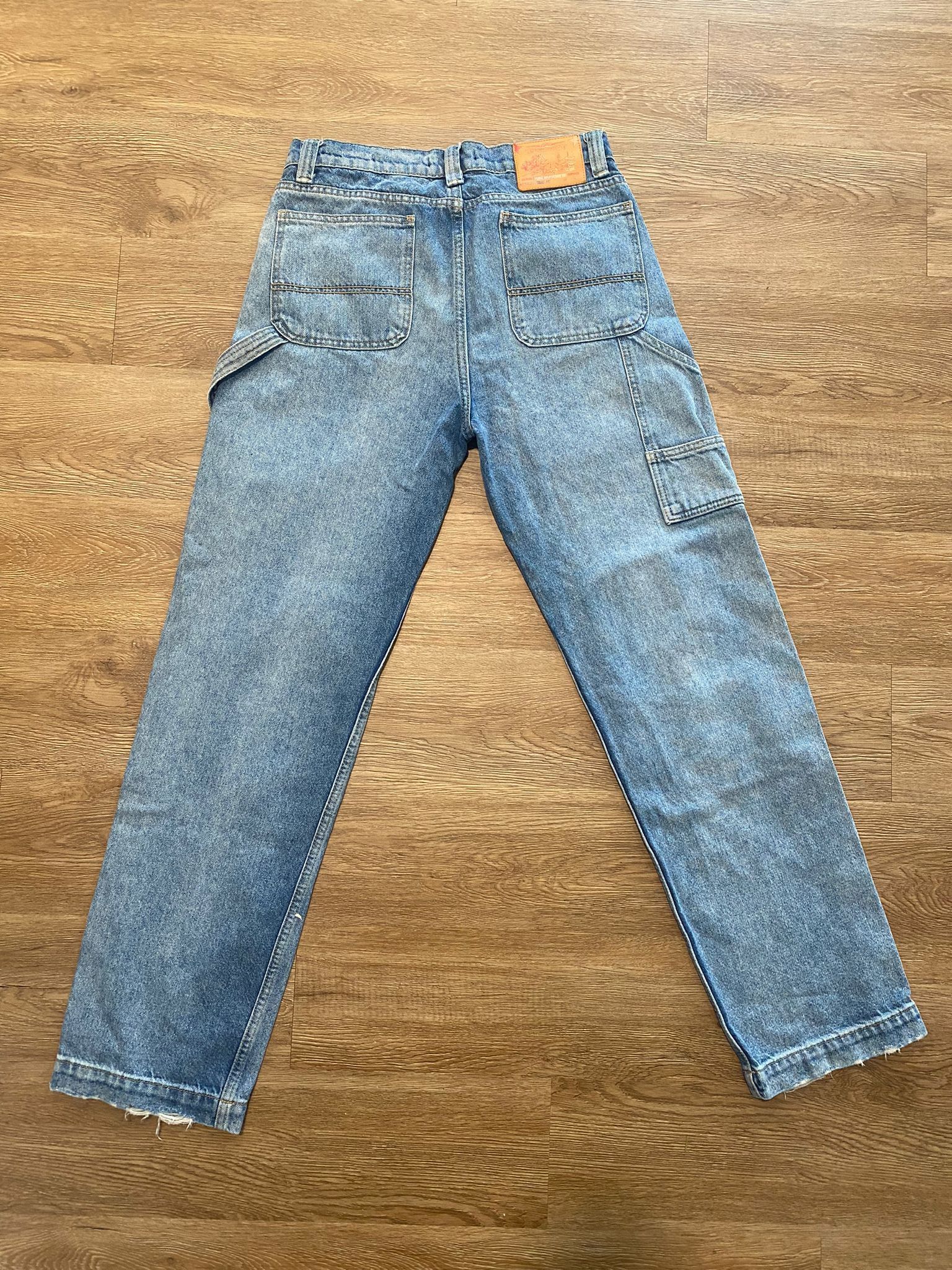 Jaded London Cotton Denim Carpenter Jeans – Blue Size US 30 / EU 46 - 9 Thumbnail