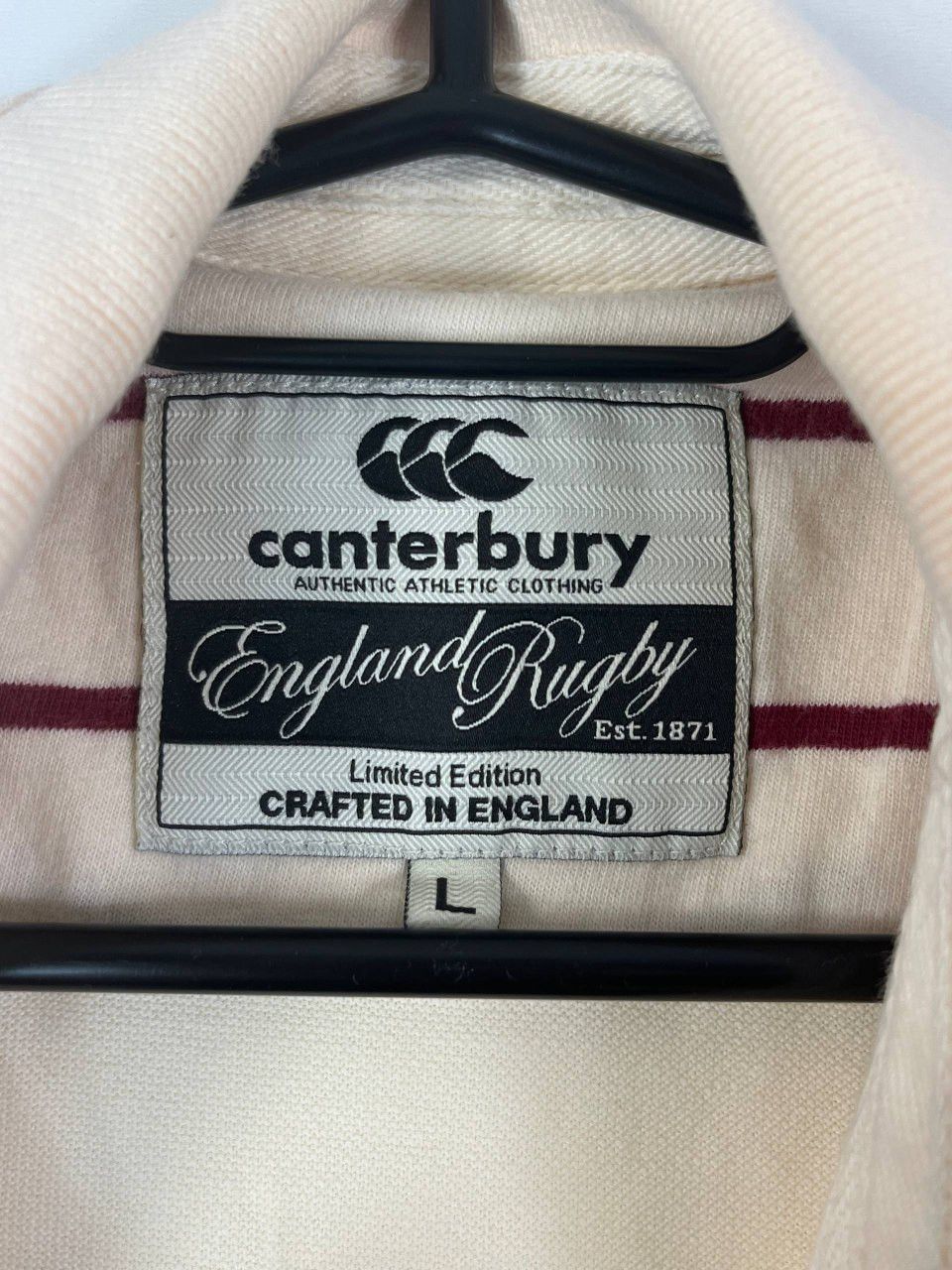 Canterbury of New Zealand Canterbury England Rugby Polo Limited Edition Rose Size L Size US L / EU 52-54 / 3 - 2 Thumbnail