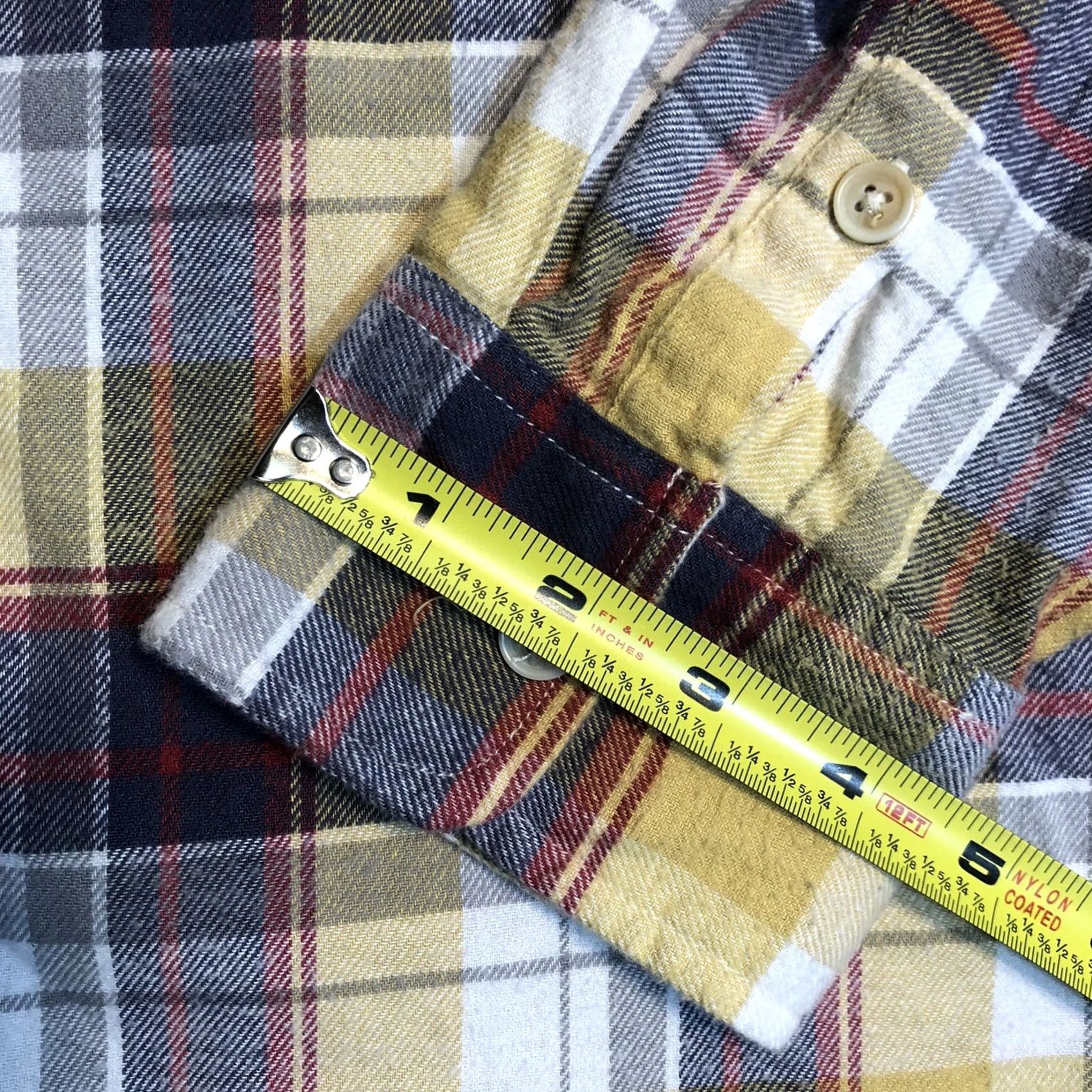 Lucky Brand Lucky Brand Flannel Shirt Mens XL Blue Yellow Plaid Long Sleeve Button-Up Casual Workwear Streetwear Vintage No Size US XL / EU 56 / 4 - 6 Thumbnail