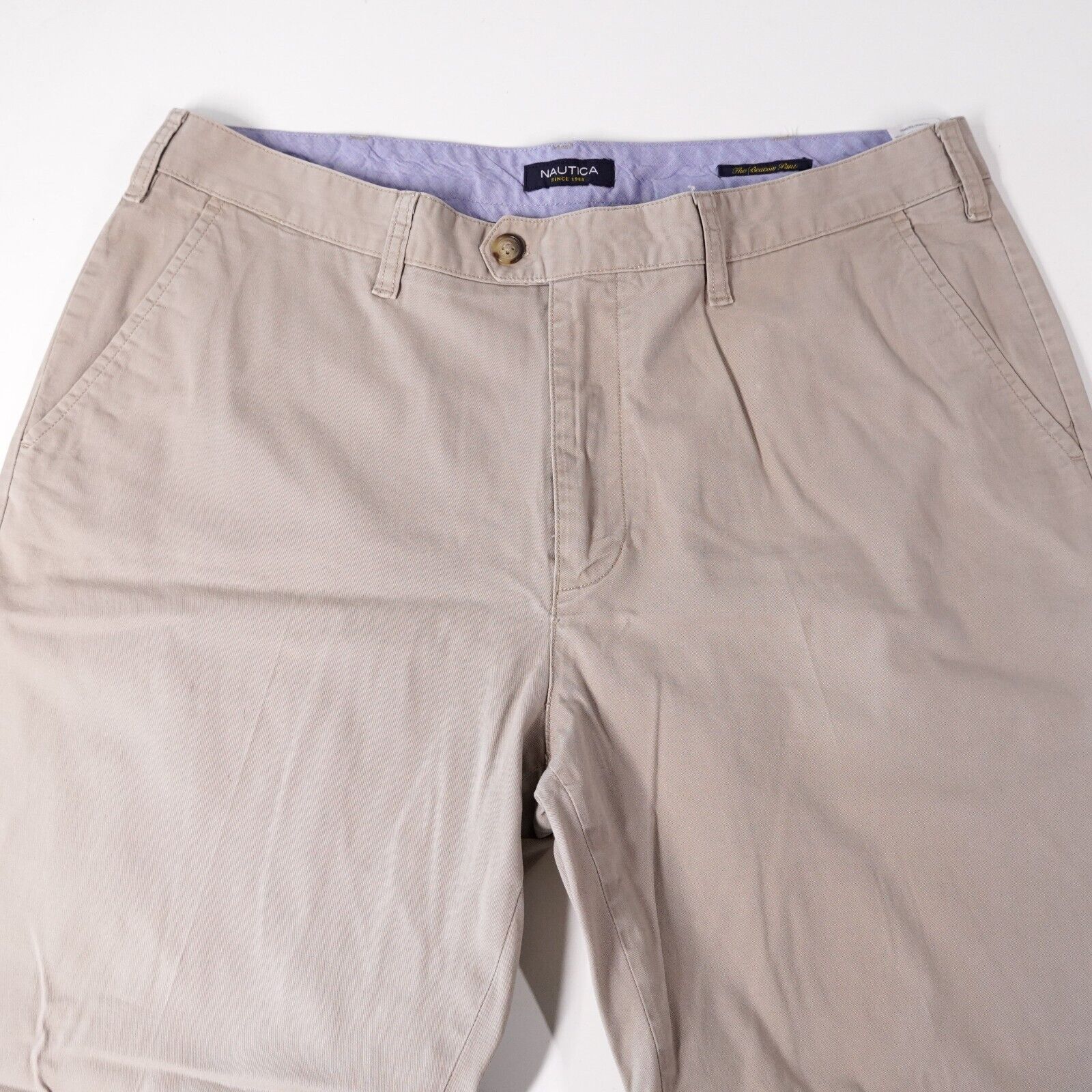Nautica Nautica Cotton Trouser Straight Slacks Casual Khaki Pants Size US 36 / EU 52 - 4 Thumbnail