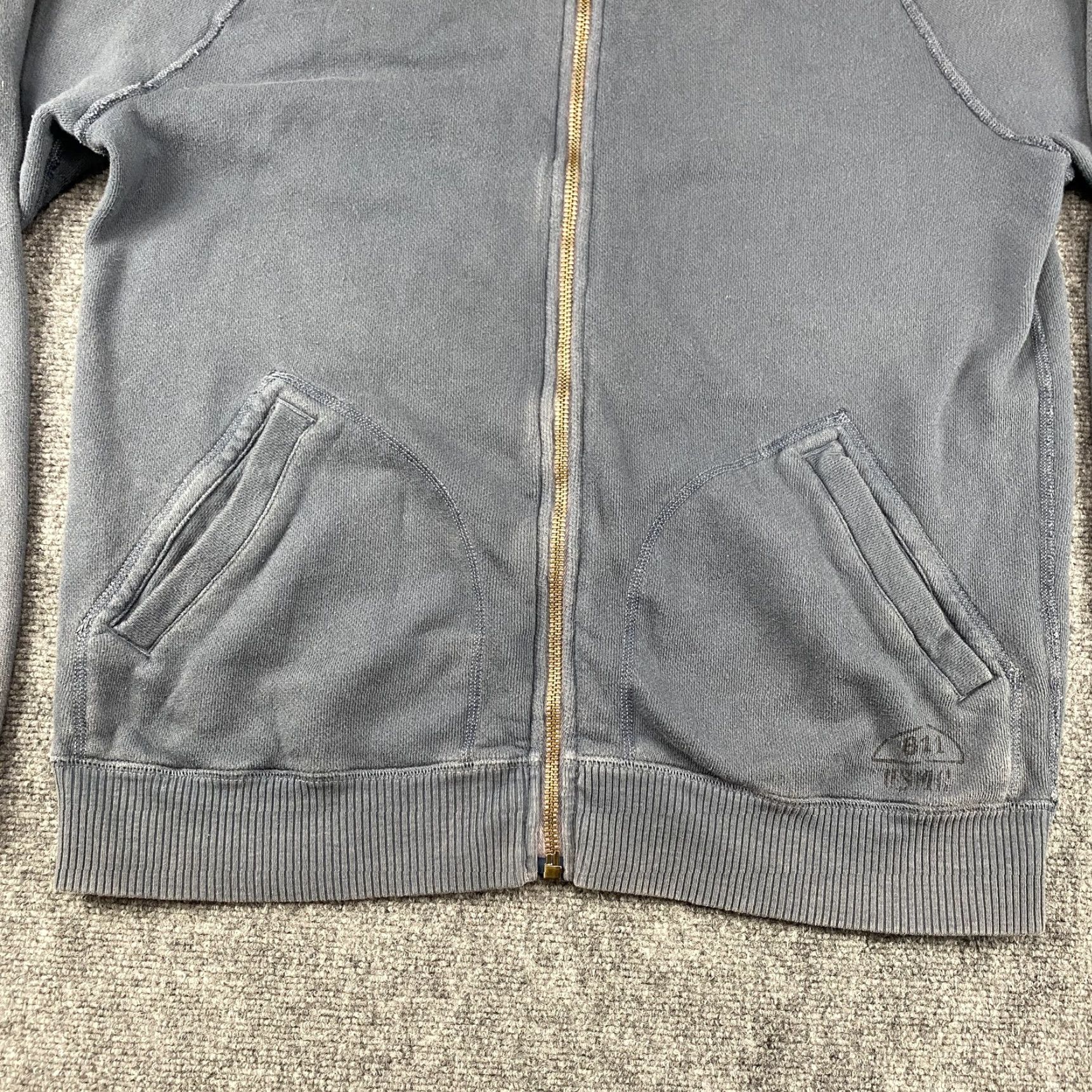 Vintage Woolrich Sweater Mens XL Blue Full Zip Cotton 811 Patch Casual Size US XL / EU 56 / 4 - 3 Thumbnail