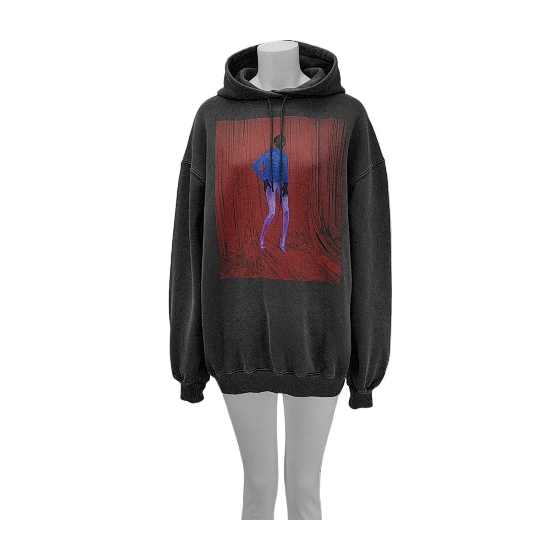 Balenciaga Balenciaga Graphic Print Hoodie Size S Size S / US 4 / IT 40 - 1 Thumbnail