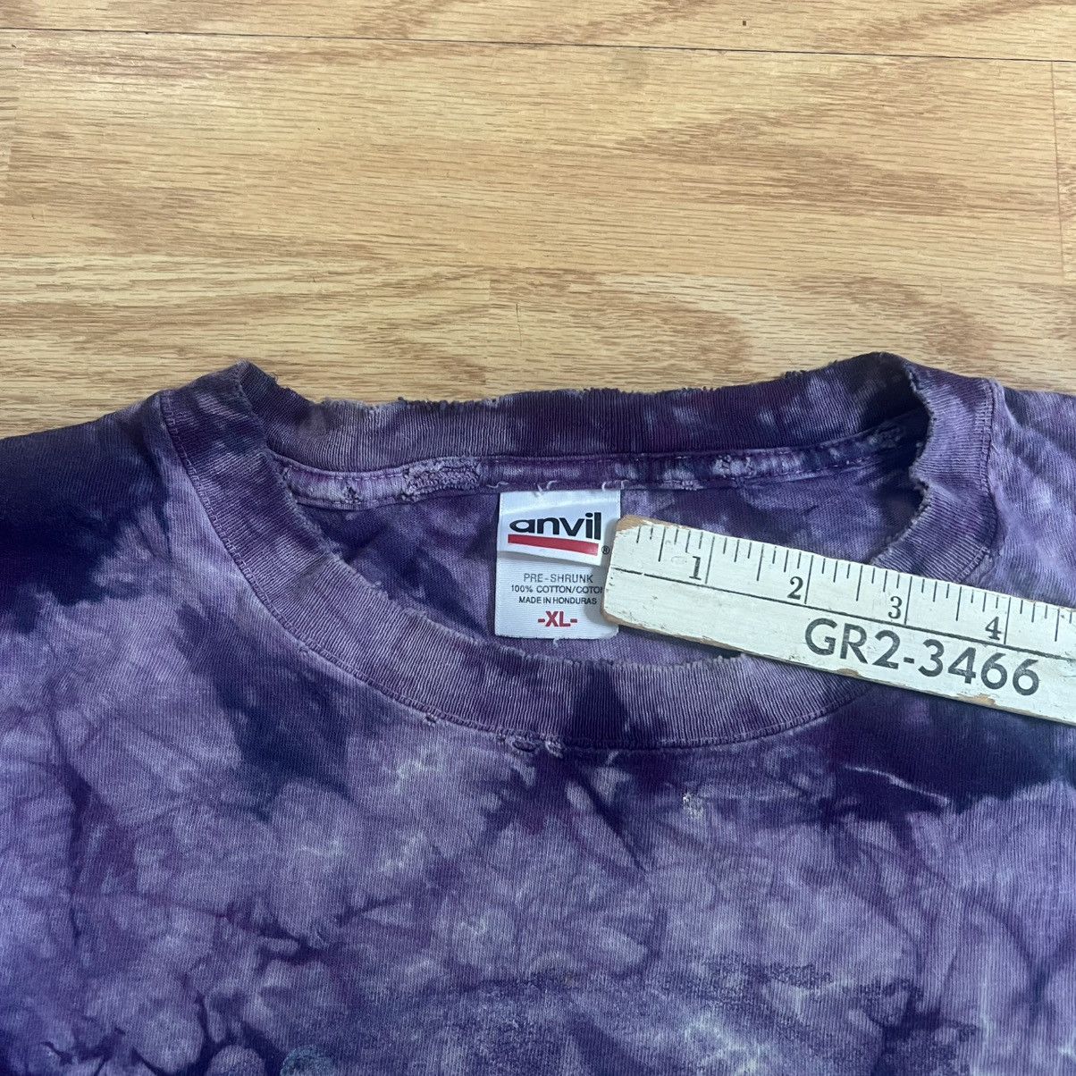 Grateful Dead Vintage Y2K 2007 Grateful Dead Tour T-shirt THRASHED Size US XL / EU 56 / 4 - 8 Thumbnail