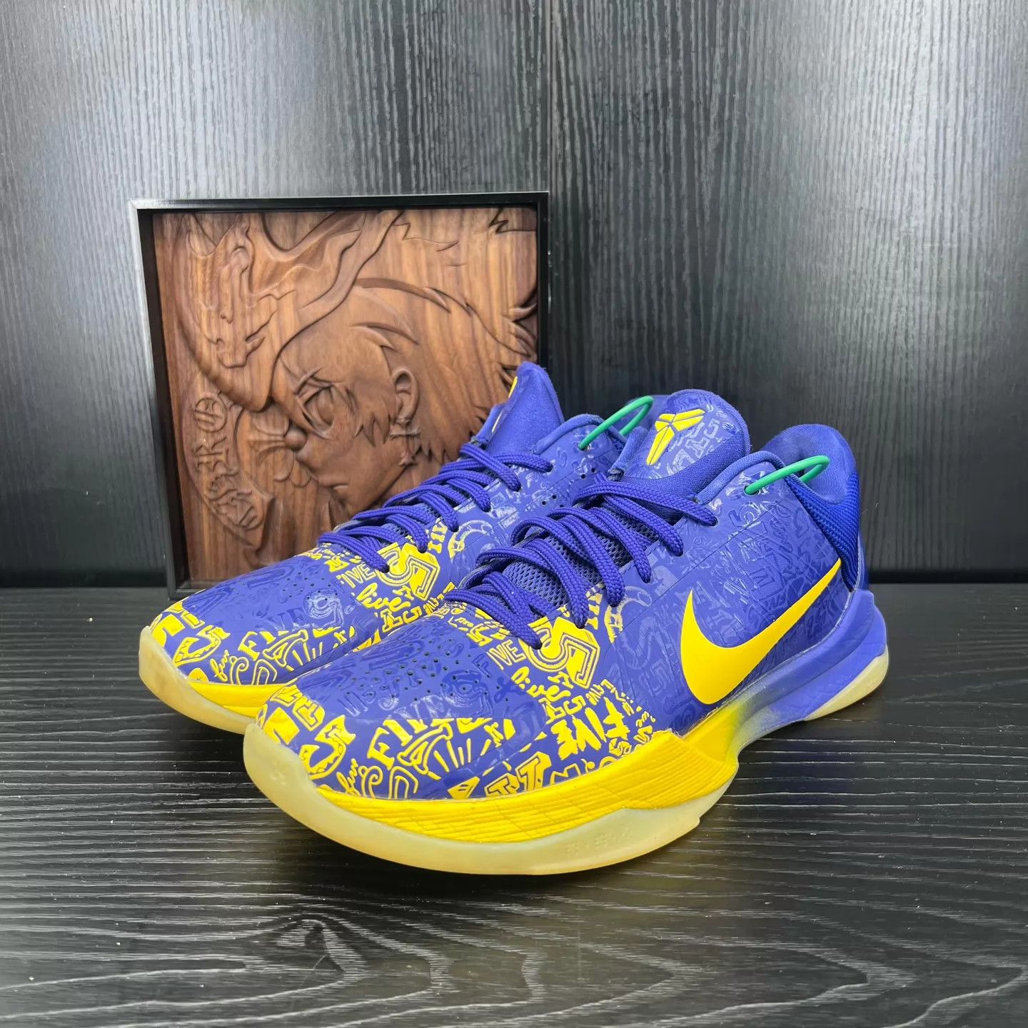 Nike zk5 Five Crowns yellow/blue 43 oxidized minor wear Size US 10 / EU 43 - 1 Thumbnail