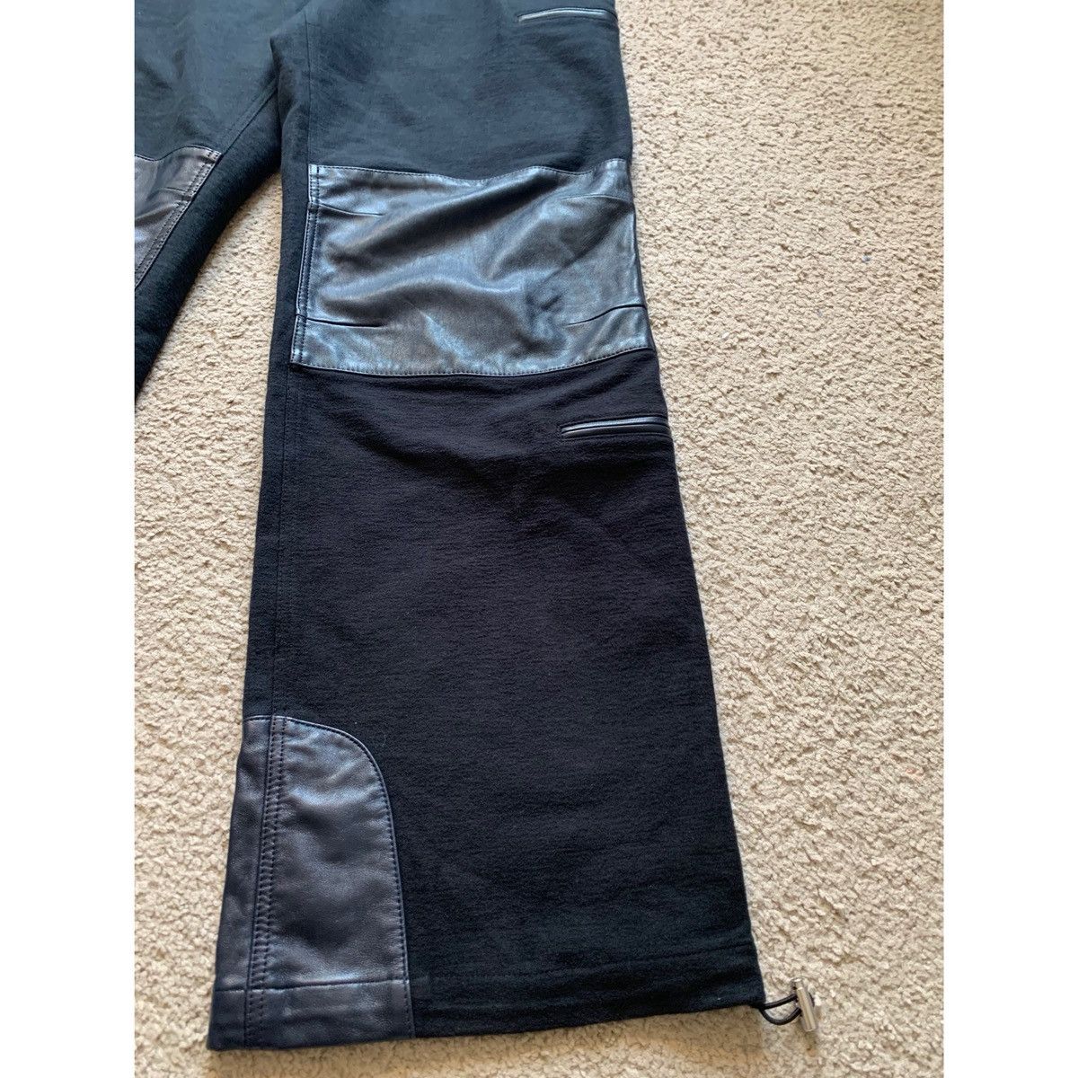 Helmut Lang HELMUT LANG LEATHER FLIGHT PANTS Size US 32 / EU 48 - 3 Thumbnail