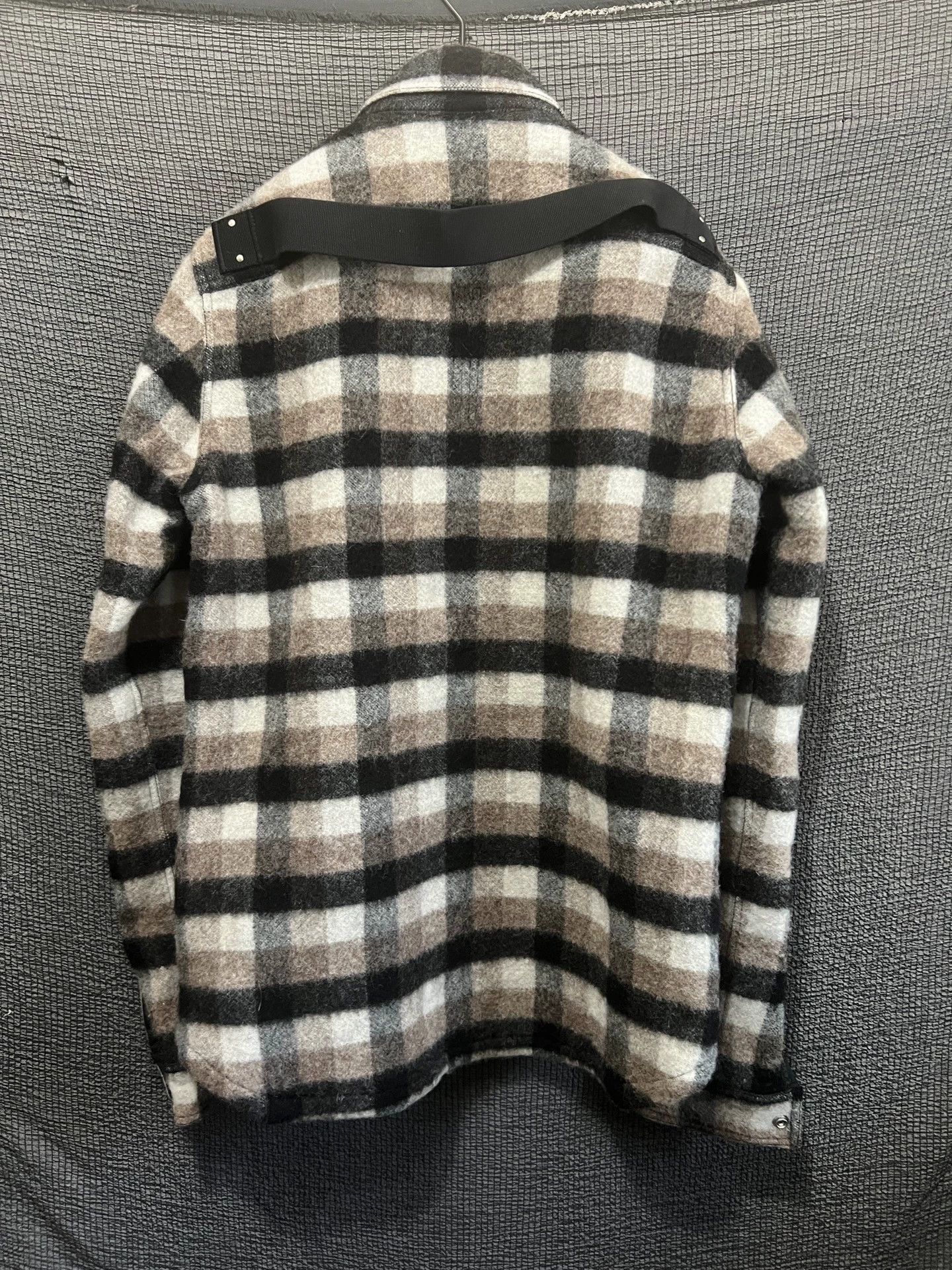 Rick Owens Rick Owens First Shear Wool Black and Epaulette Jacket Size US M / EU 48-50 / 2 - 2 Thumbnail