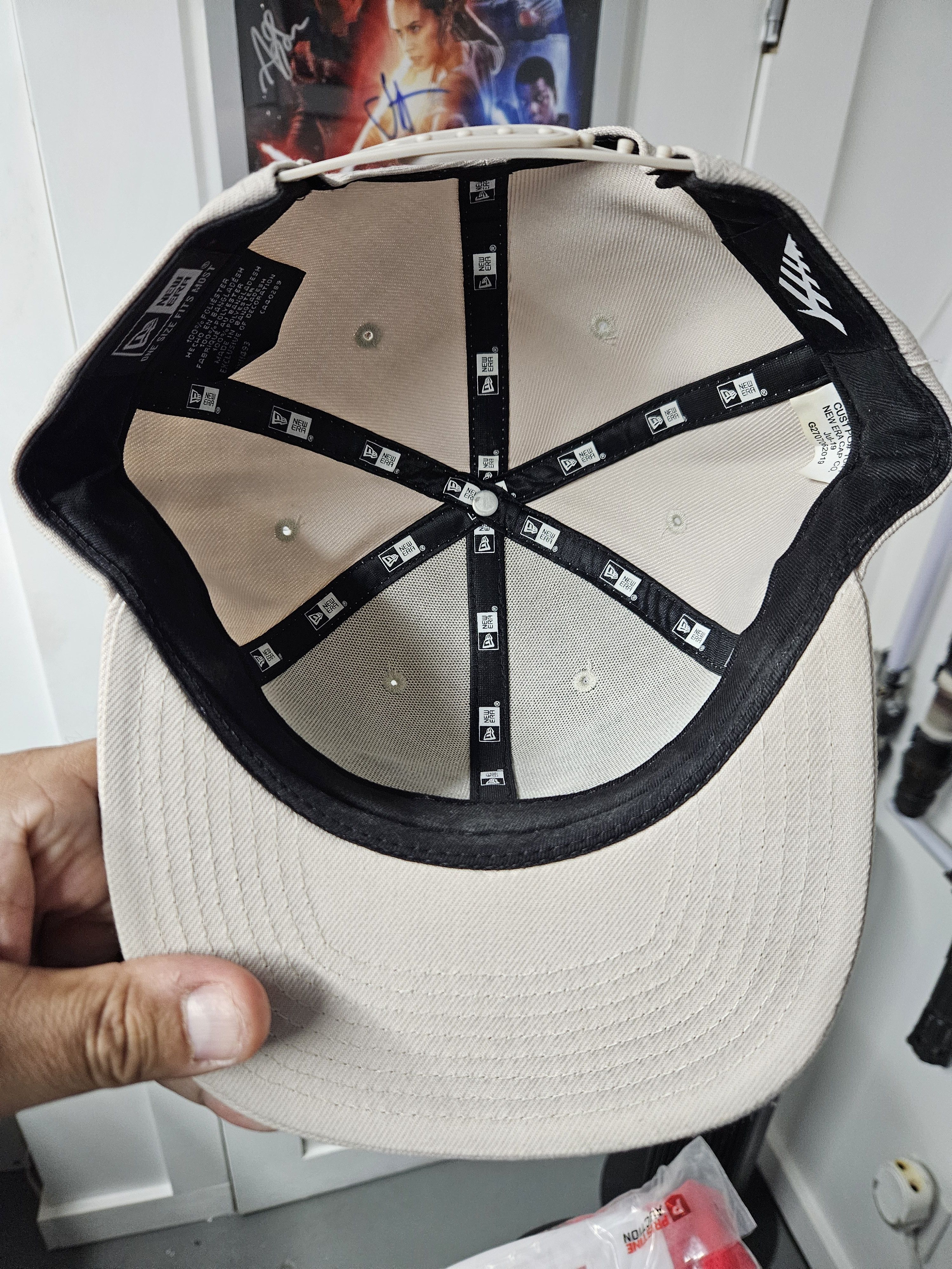 Paper Planes PAPER PLANES 9FIFTY HAT CREAM WITH MATCHING UNDER BRIM Size ONE SIZE - 5 Thumbnail