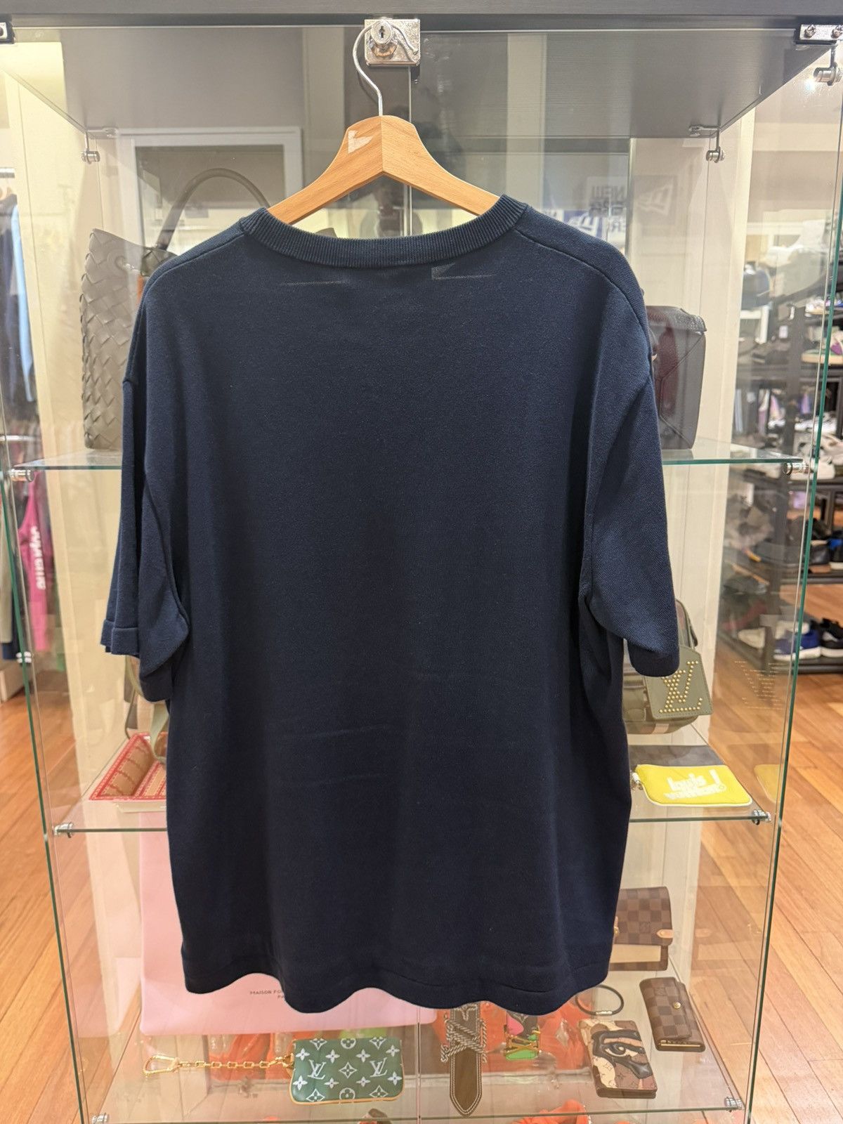 Louis Vuitton Louis Vuitton x Nigo Intarsia Heart Tee - Navy Size US XXL / EU 58 / 5 - 2 Thumbnail