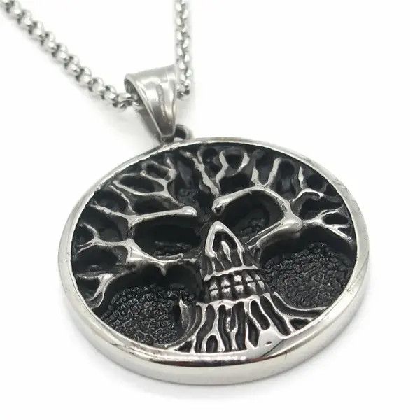 Jewelry Kihara x Maezo Skull Necklace Punk Style Size ONE SIZE - 3 Thumbnail