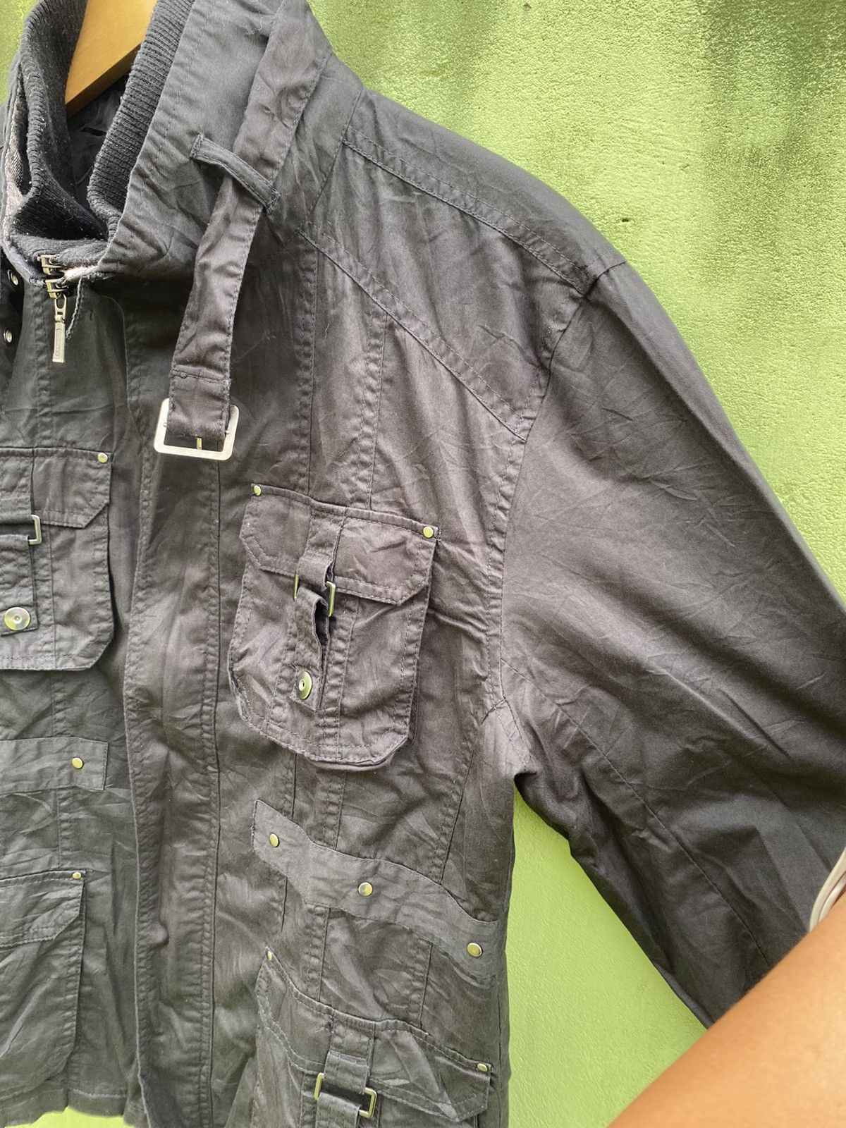 Japanese Brand Splendid Satisfaction Vintage Multi-Pocket Utility Jacket Size US XL / EU 56 / 4 - 4 Thumbnail