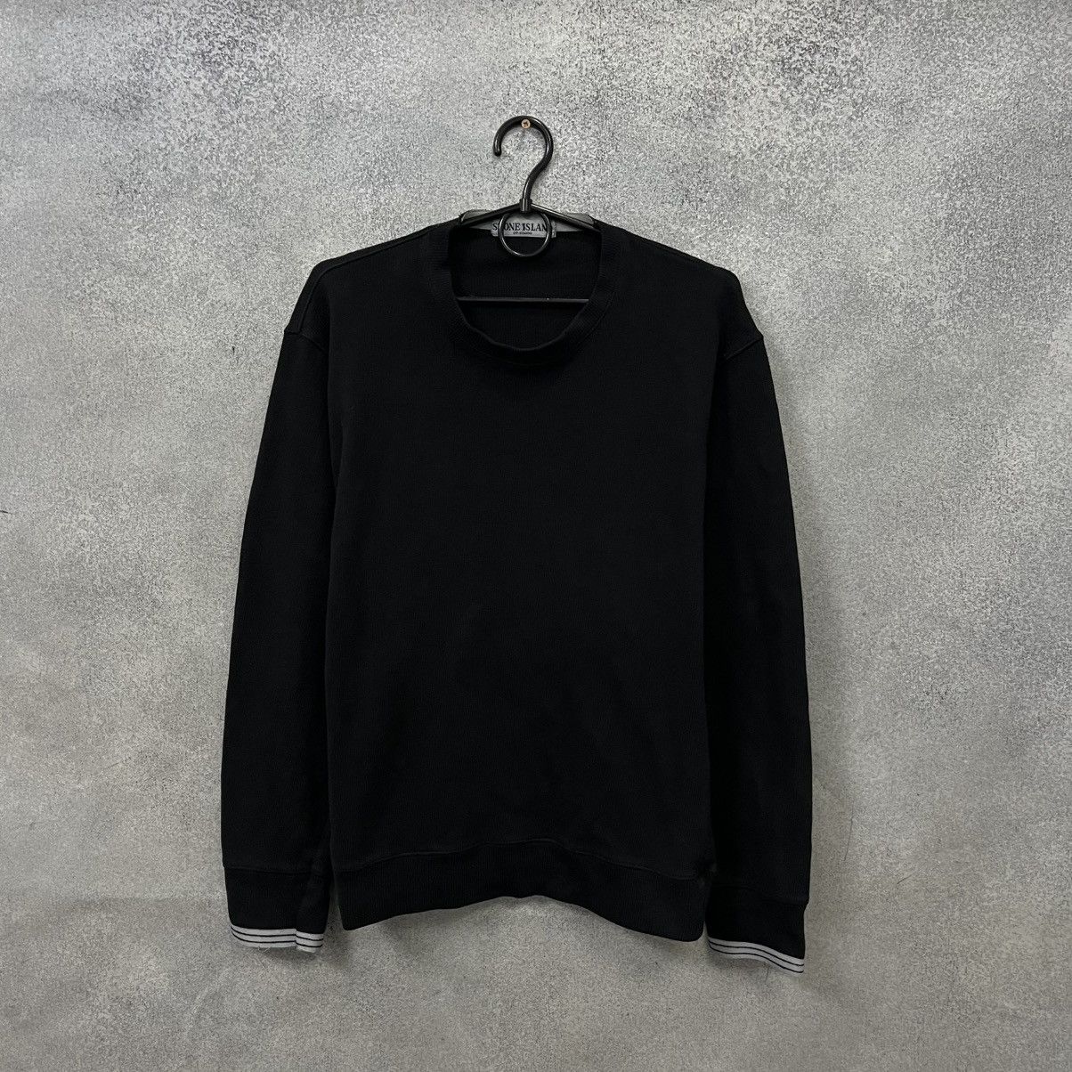 Stone Island Stone Island sweatshirt big logo back Black Size US M / EU 48-50 / 2 - 2 Thumbnail