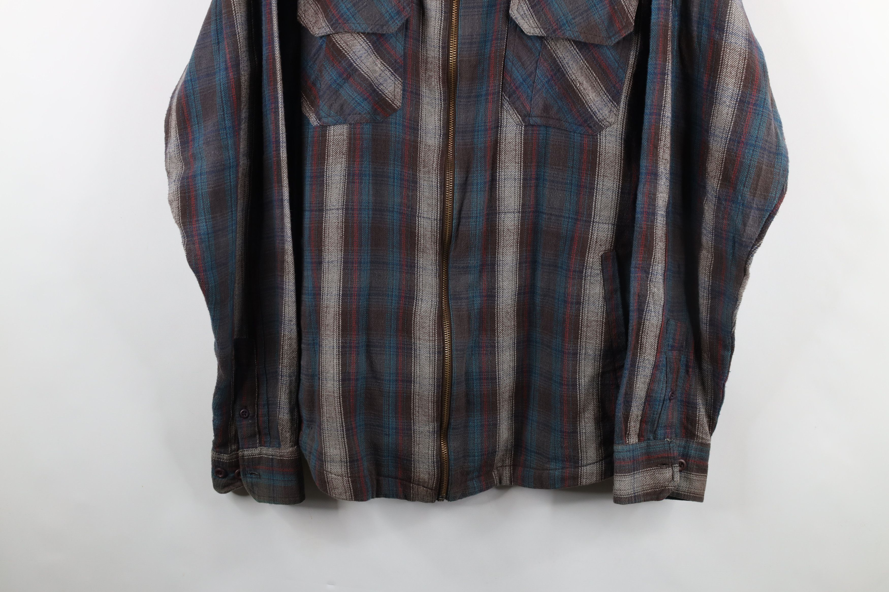 Vintage Vintage 90s Y2K Burnside Surfing Full Zip Shirt Jacket Size US L / EU 52-54 / 3 - 3 Thumbnail