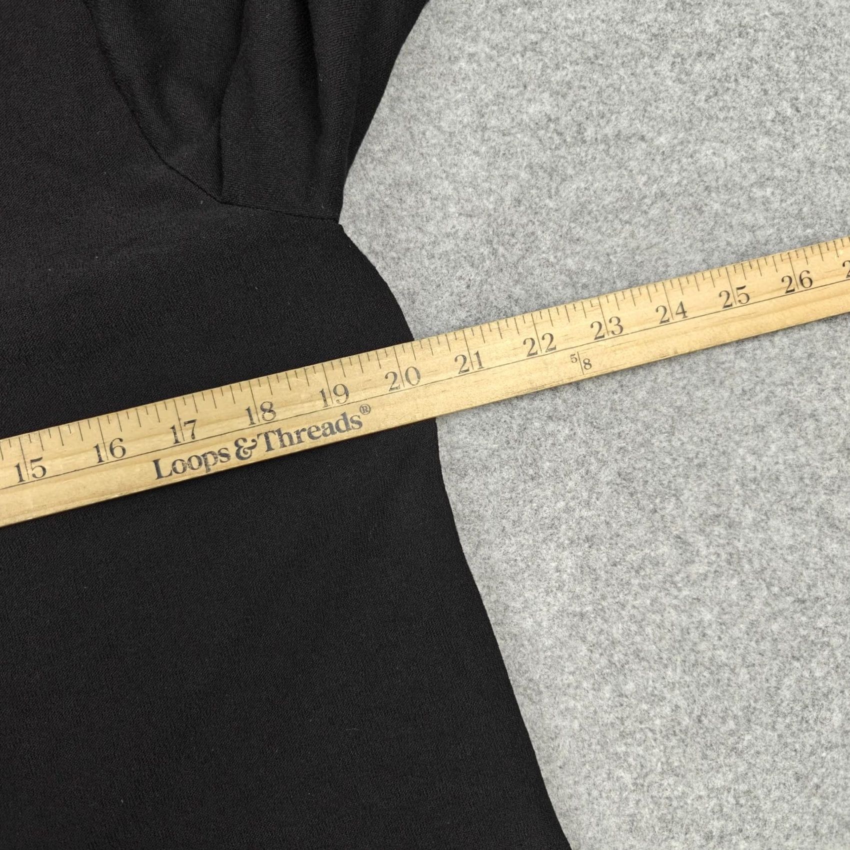 Eileen Fisher Eileen Fisher Blazer Womens M Black Knit Two-Button Stretch Workwear Jacket Size M / US 6-8 / IT 42-44 - 7 Thumbnail