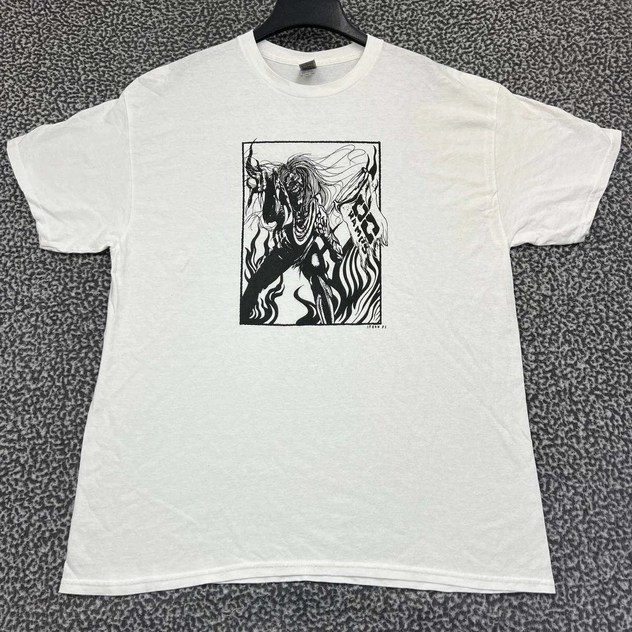 Gildan Vintage OC Ramps Shirt Men White Short Sleeve Crew Neck XL Size US XL / EU 56 / 4 - 1 Thumbnail