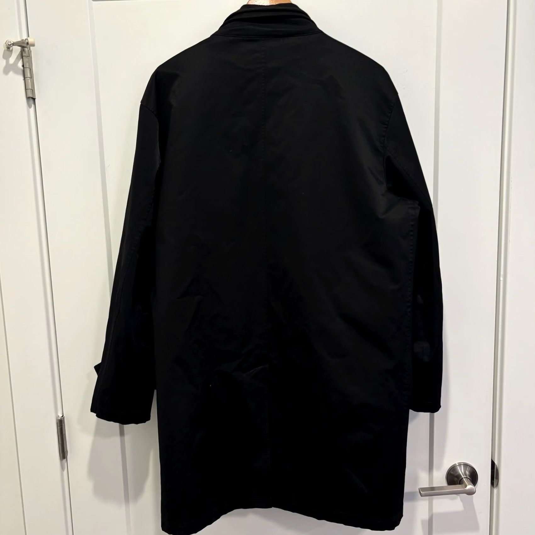 Ralph Lauren Lauren Ralph Lauren Mens Black Full Zip Trench Coat Jacket 40R Coat Size US XXS / EU 40 - 4 Thumbnail