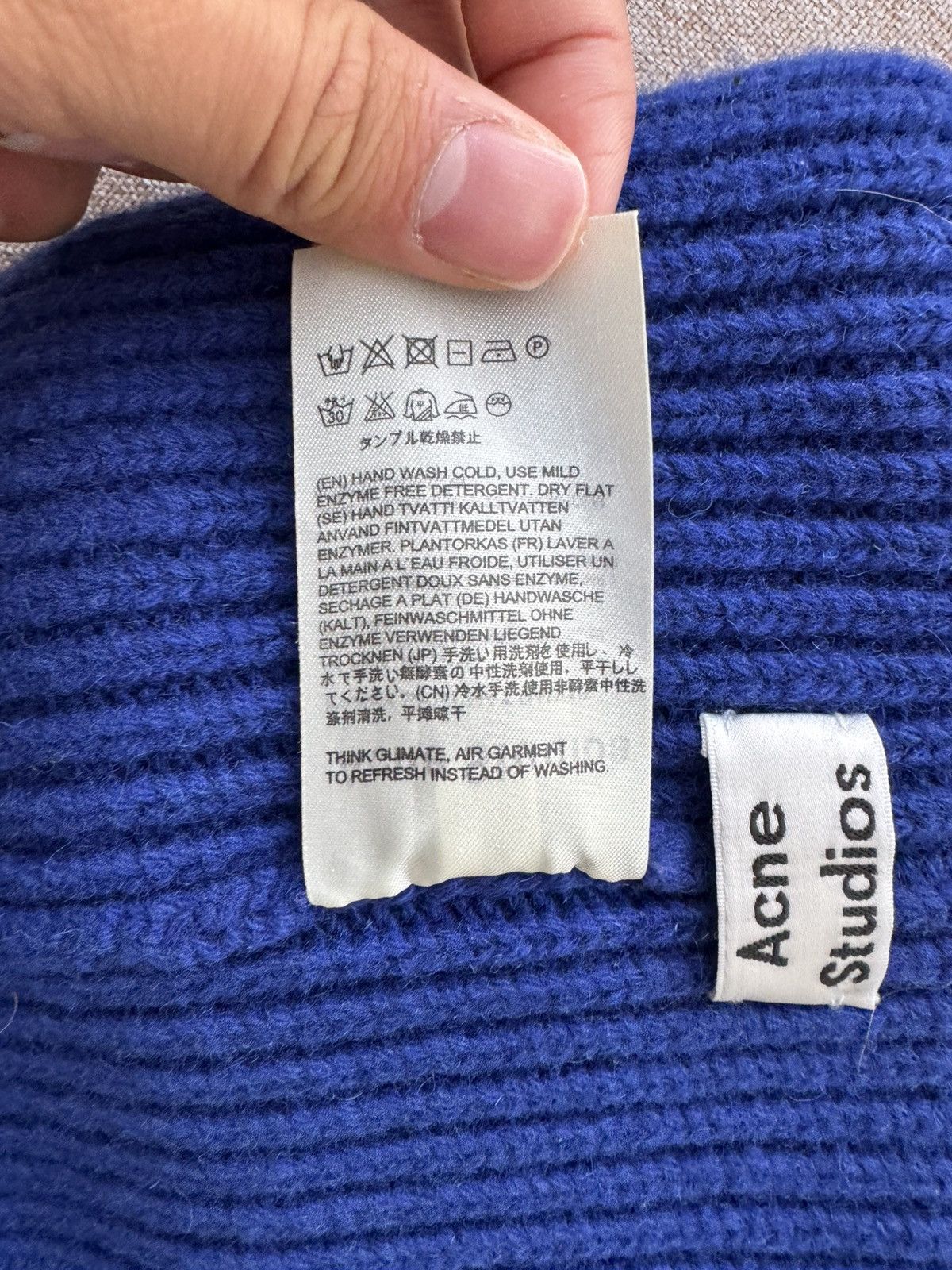 Acne Studios Acne Studios Pantsy Face Beanie Size ONE SIZE - 7 Thumbnail