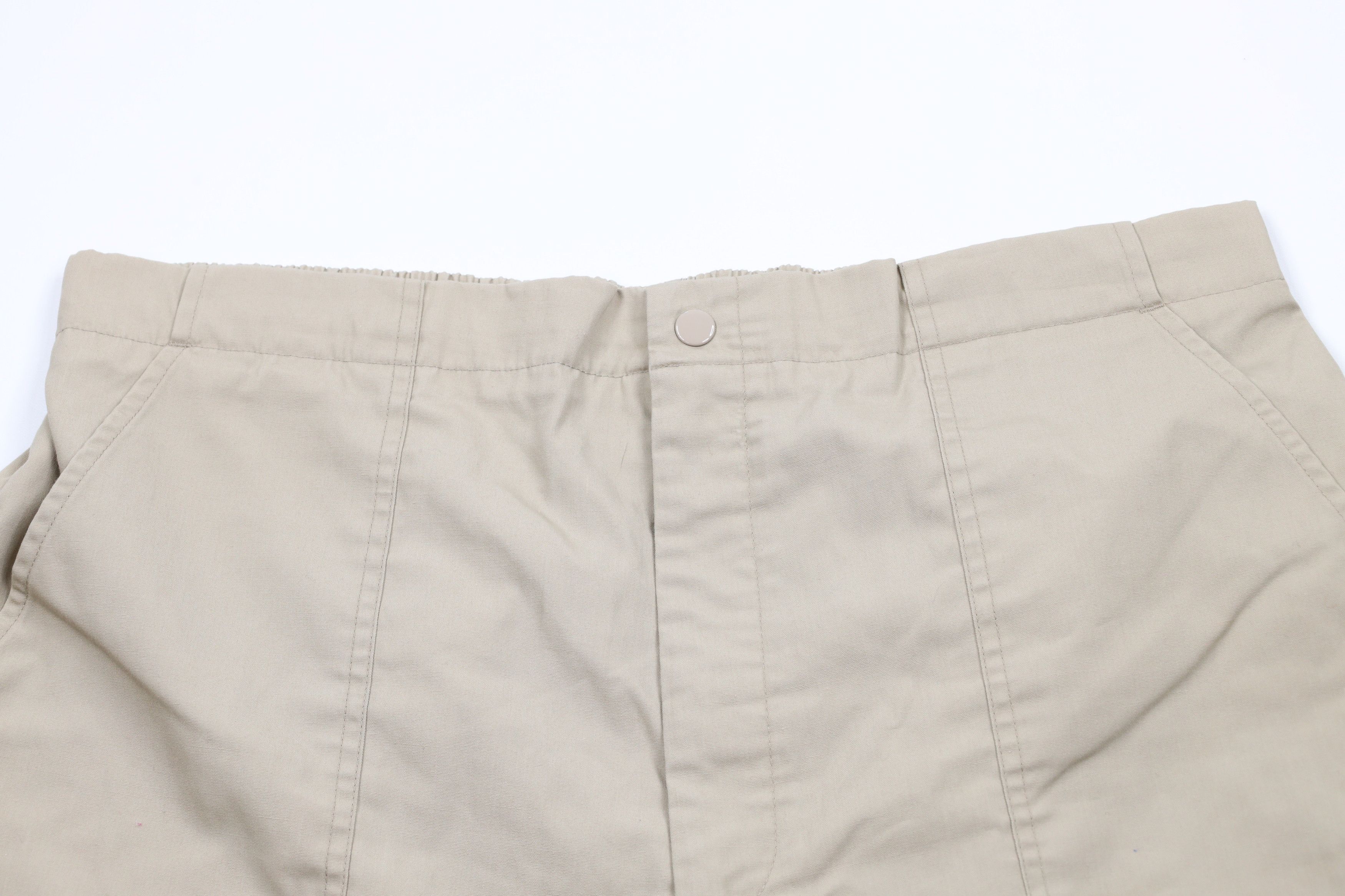 Vintage Vintage 70s Streetwear Out Hawaii Above Knee Shorts Beige Size US 40 / EU 56 - 2 Thumbnail