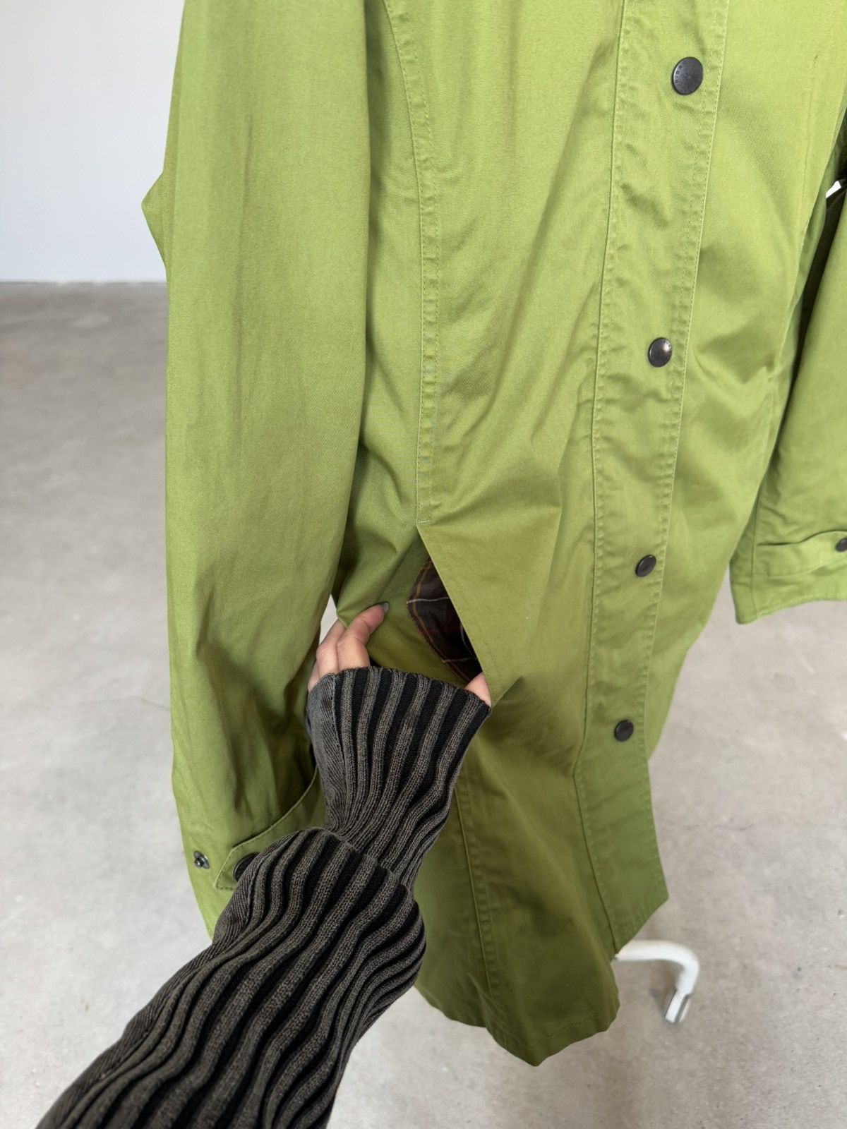 Barbour Vintage Barbour Waterproof Green Short Coat Size XL / US 12-14 / IT 48-50 - 5 Thumbnail