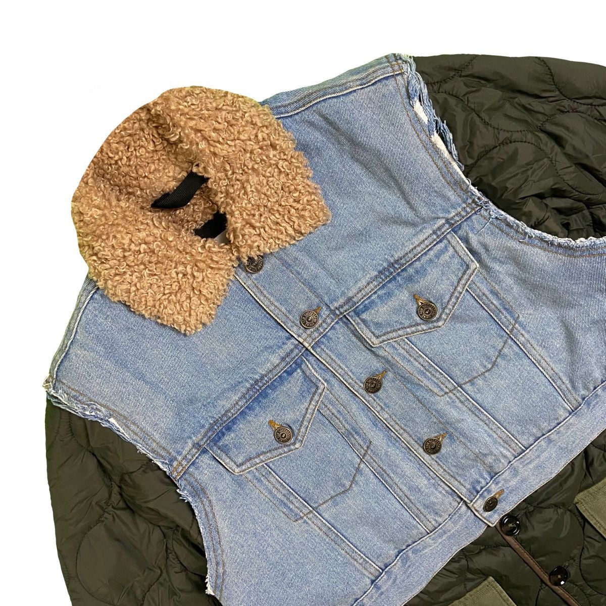 Diesel Diesel Multifungtion Parka Denim Jacket Size US L / EU 52-54 / 3 - 2 Thumbnail