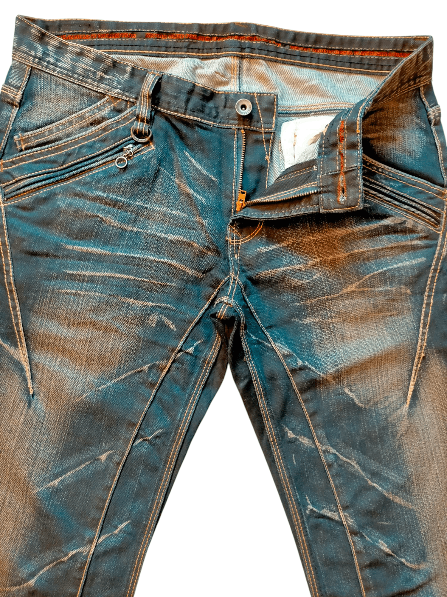 If Six Was Nine × Japanese Brand Flare Jeans Nicole Club Japan Black Boot cut Denim Size US 34 / EU 50 - 6 Thumbnail