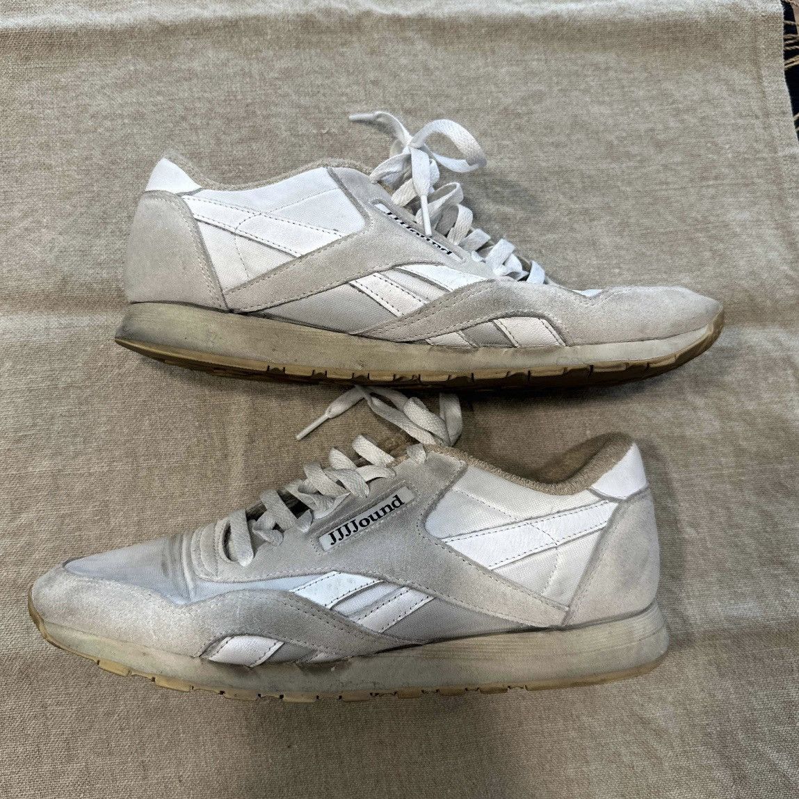 JJJJound × Reebok JJJJound × Reebok Classic Nylon White Size US 10 / EU 43 - 1 Thumbnail